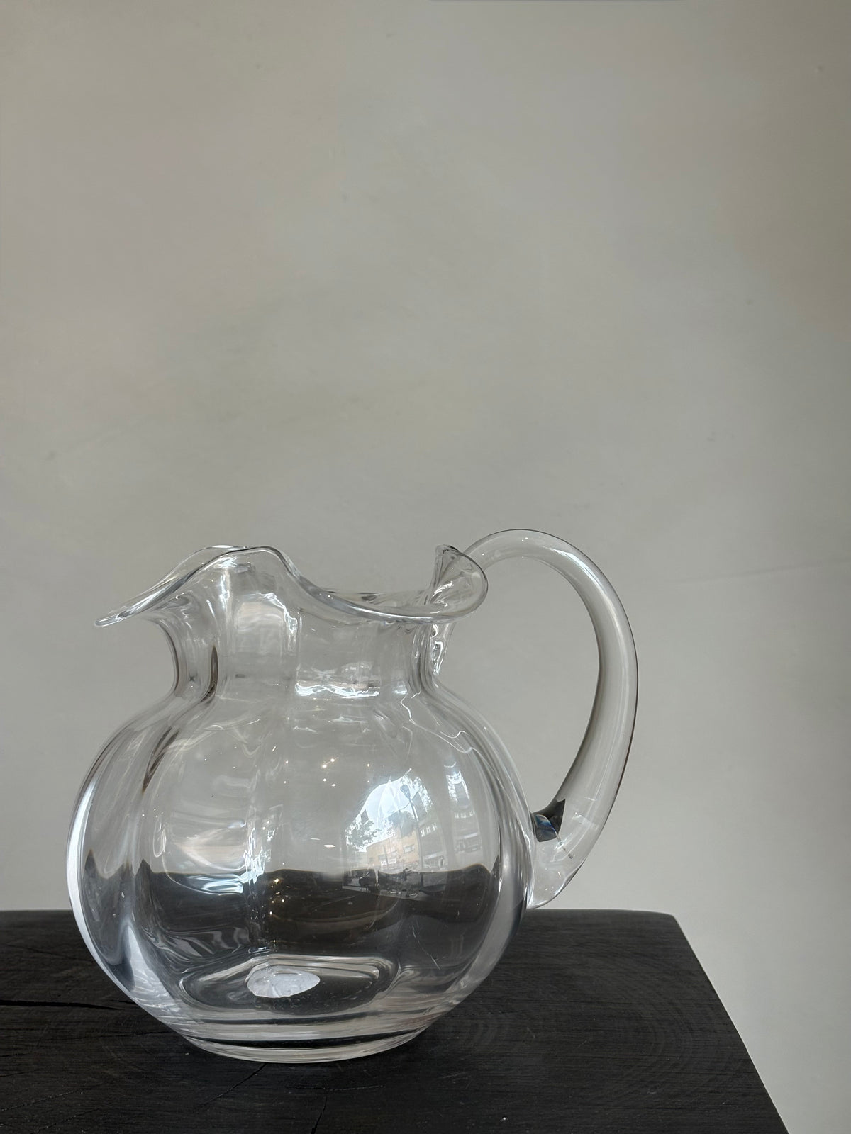 GLASS PITCHER