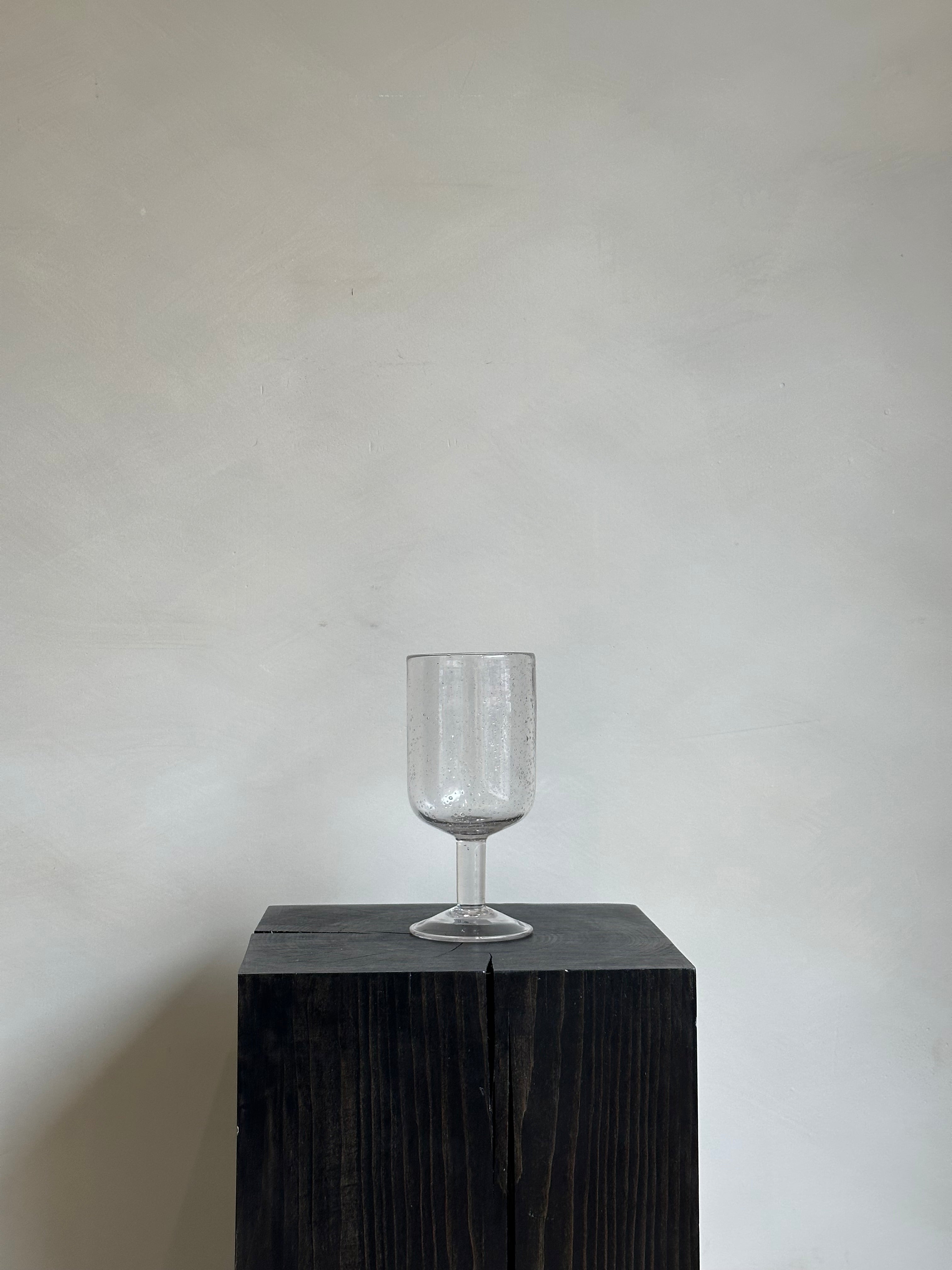 BUBBLED WINE GLASS | LARGE