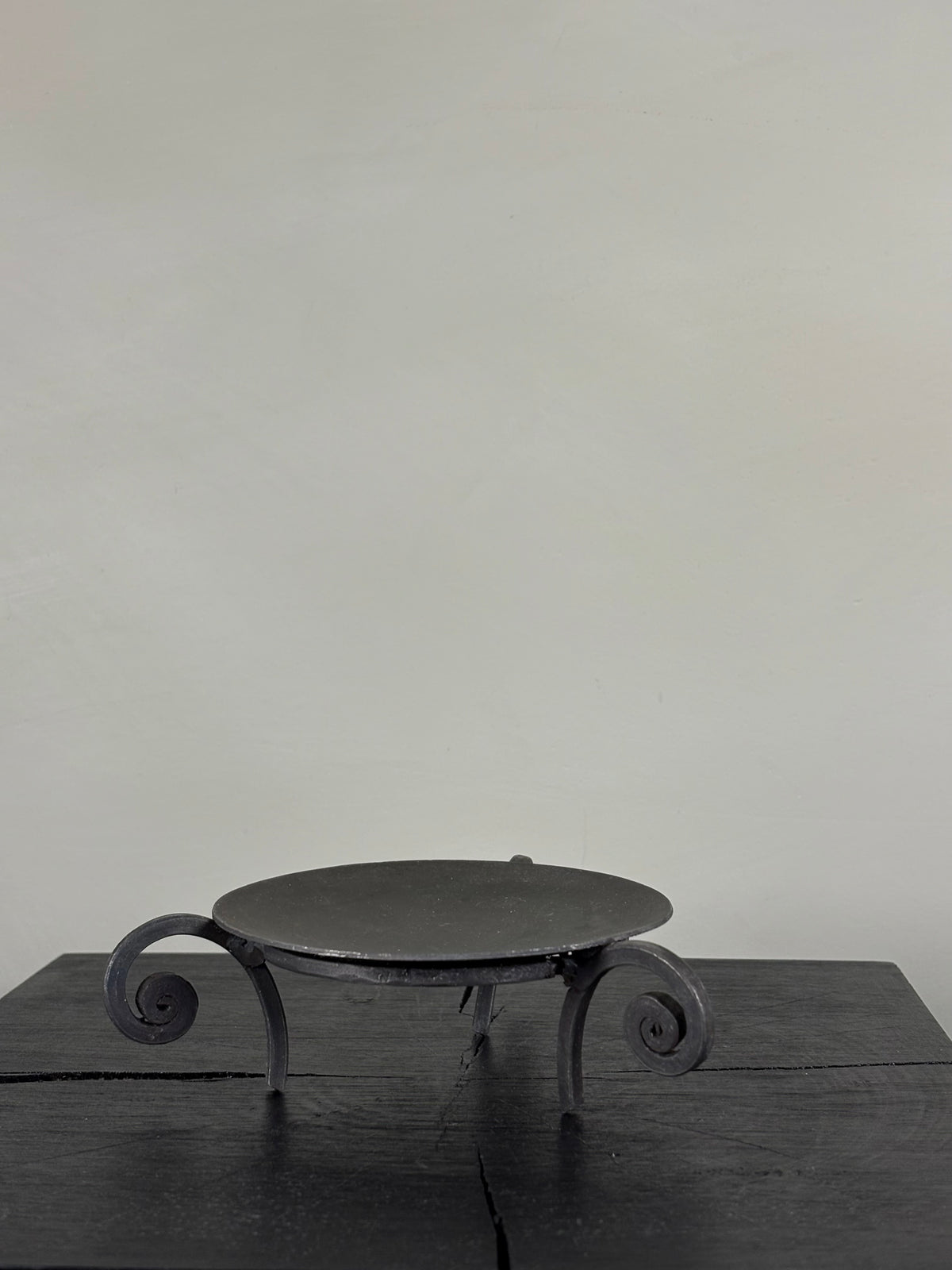 BROWN PILLAR CANDLE HOLDER