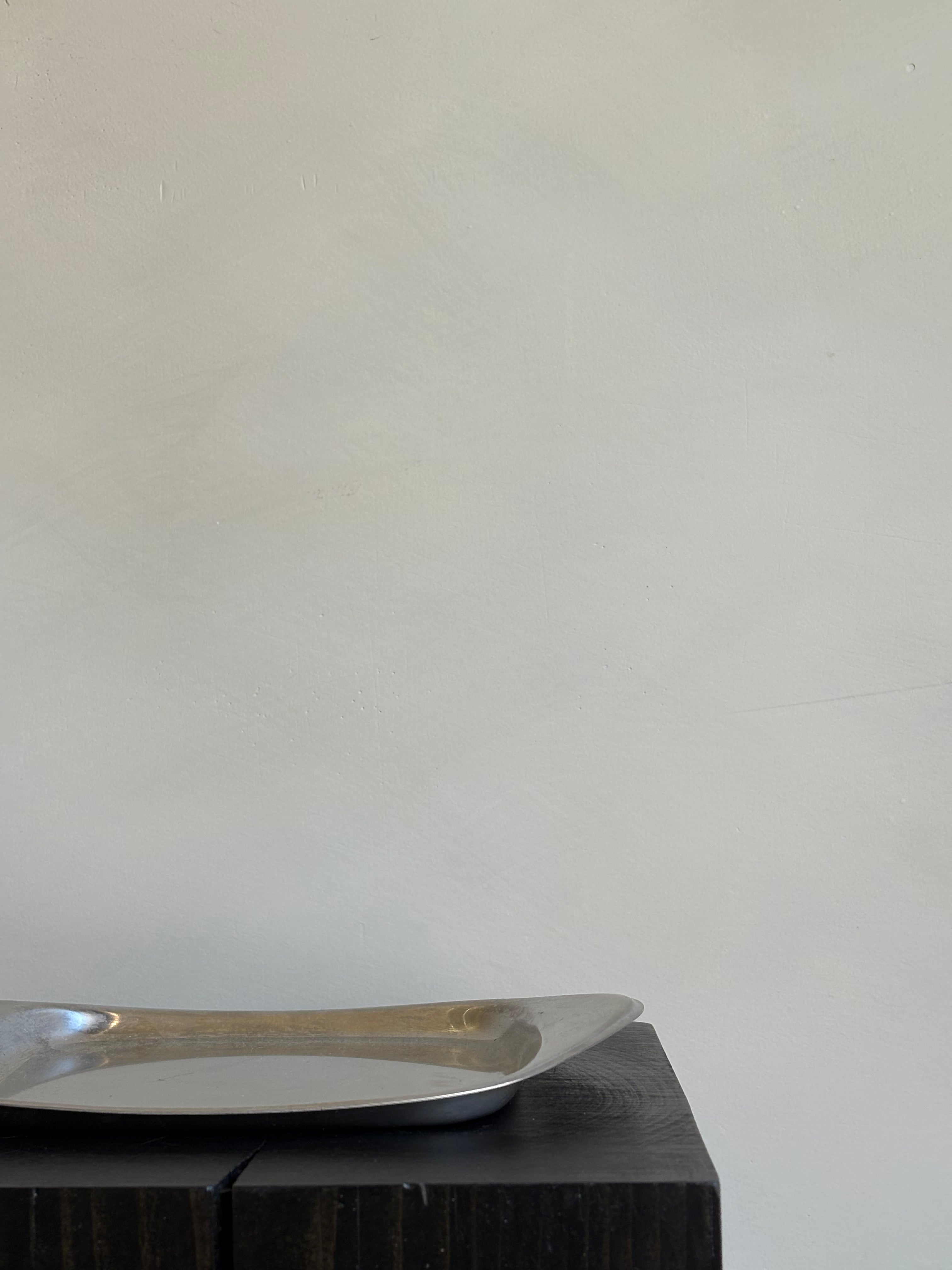 SQUARE CHROME TRAY
