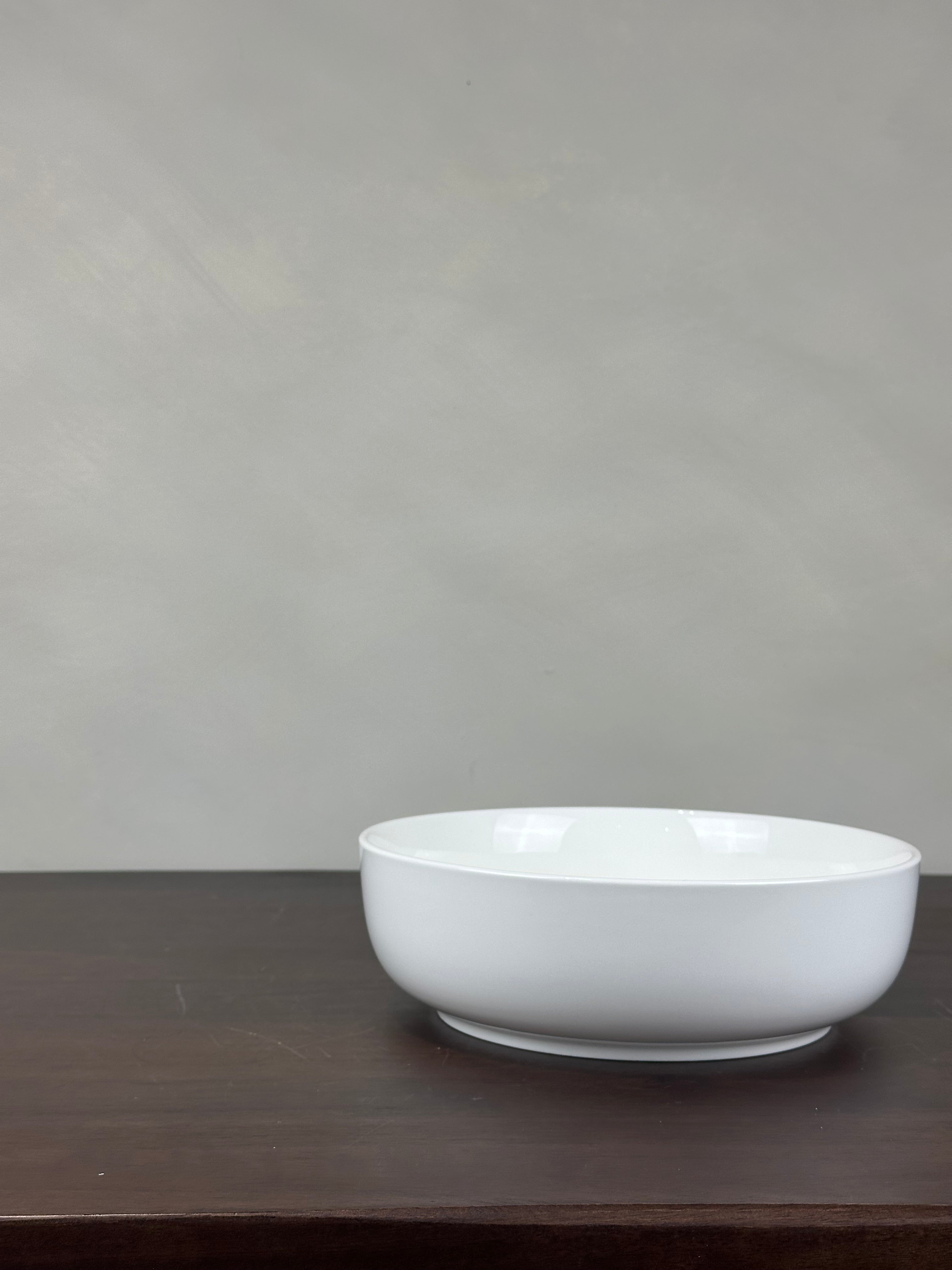 WHITE CERAMIC BOWL
