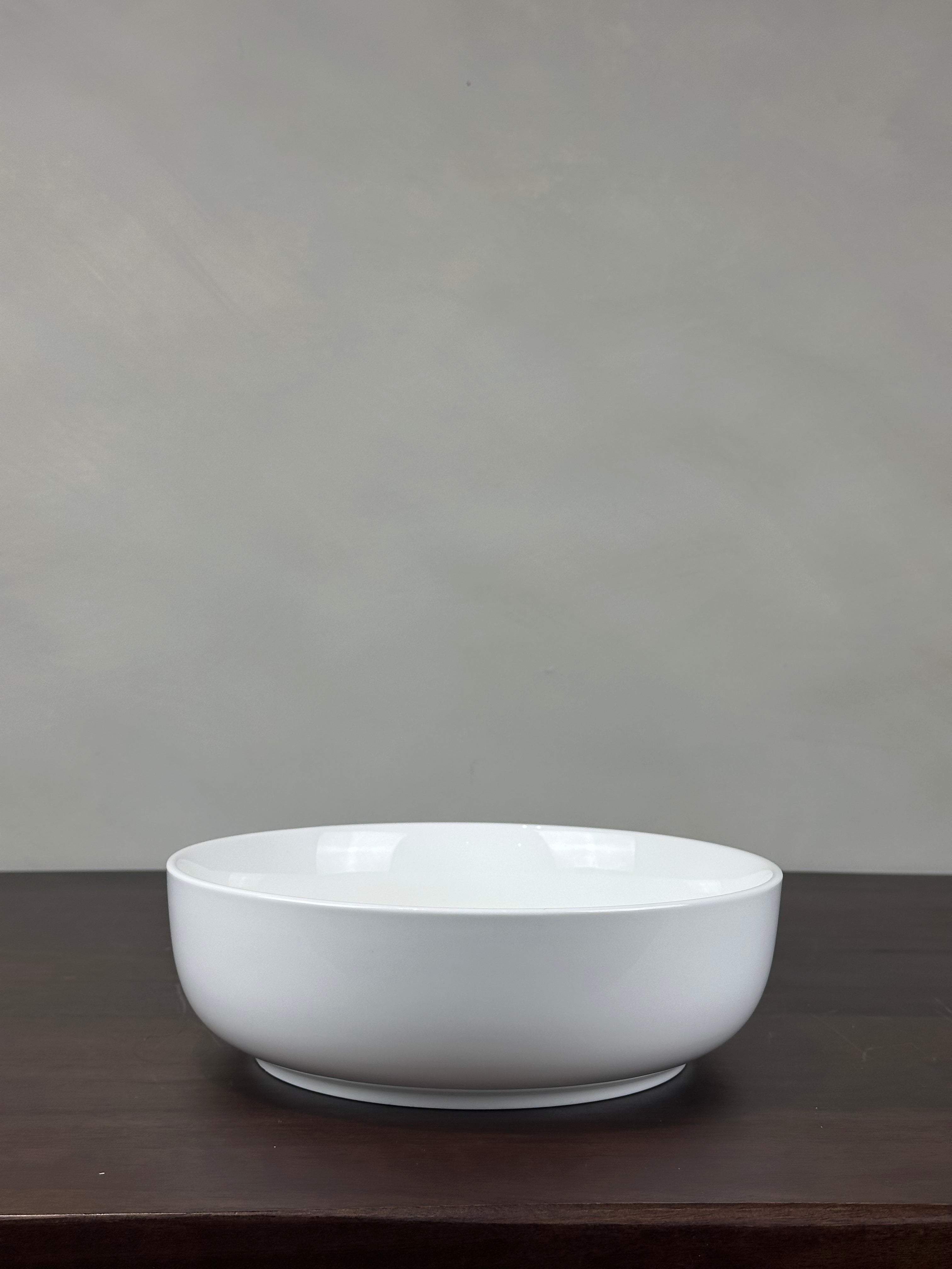 WHITE CERAMIC BOWL