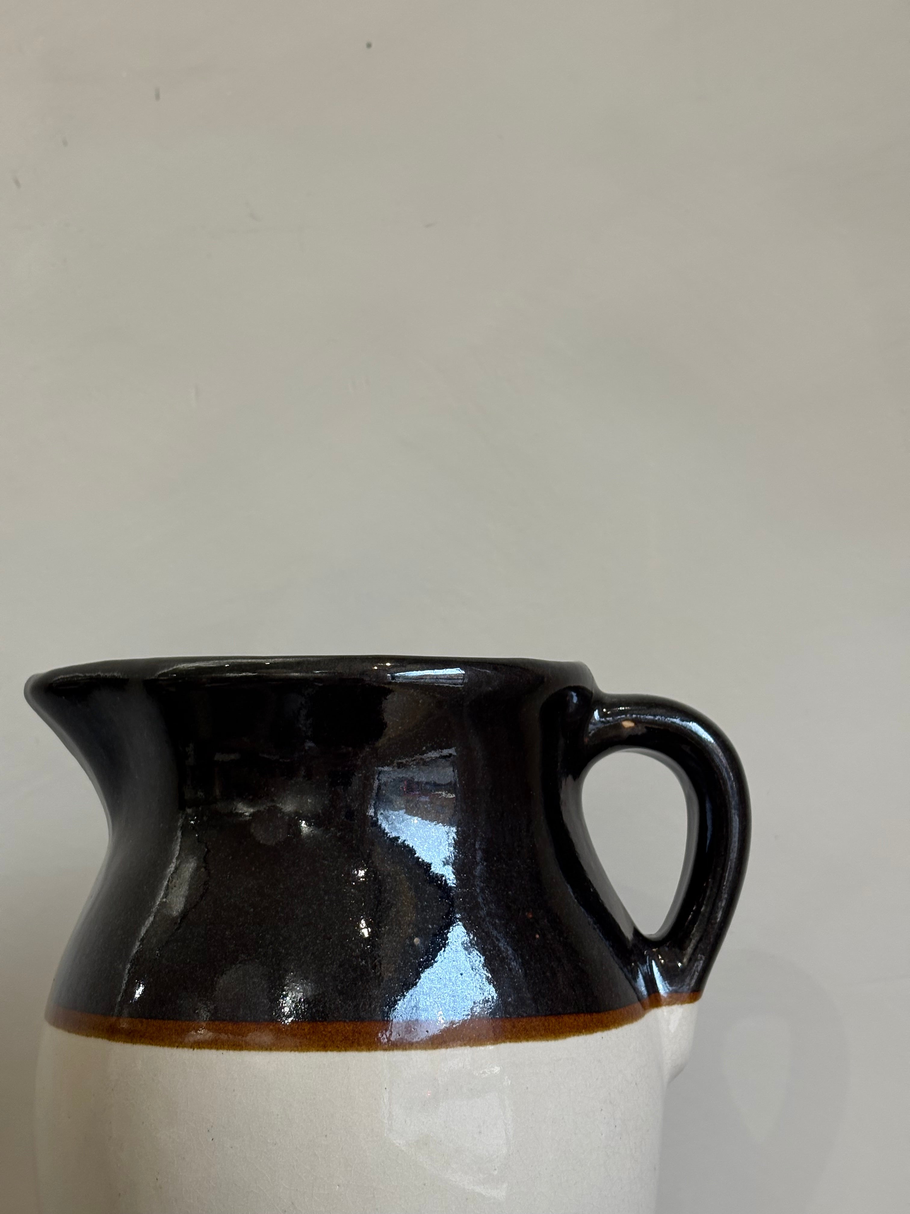 HANDCRAFTED TWO-TONED JUG