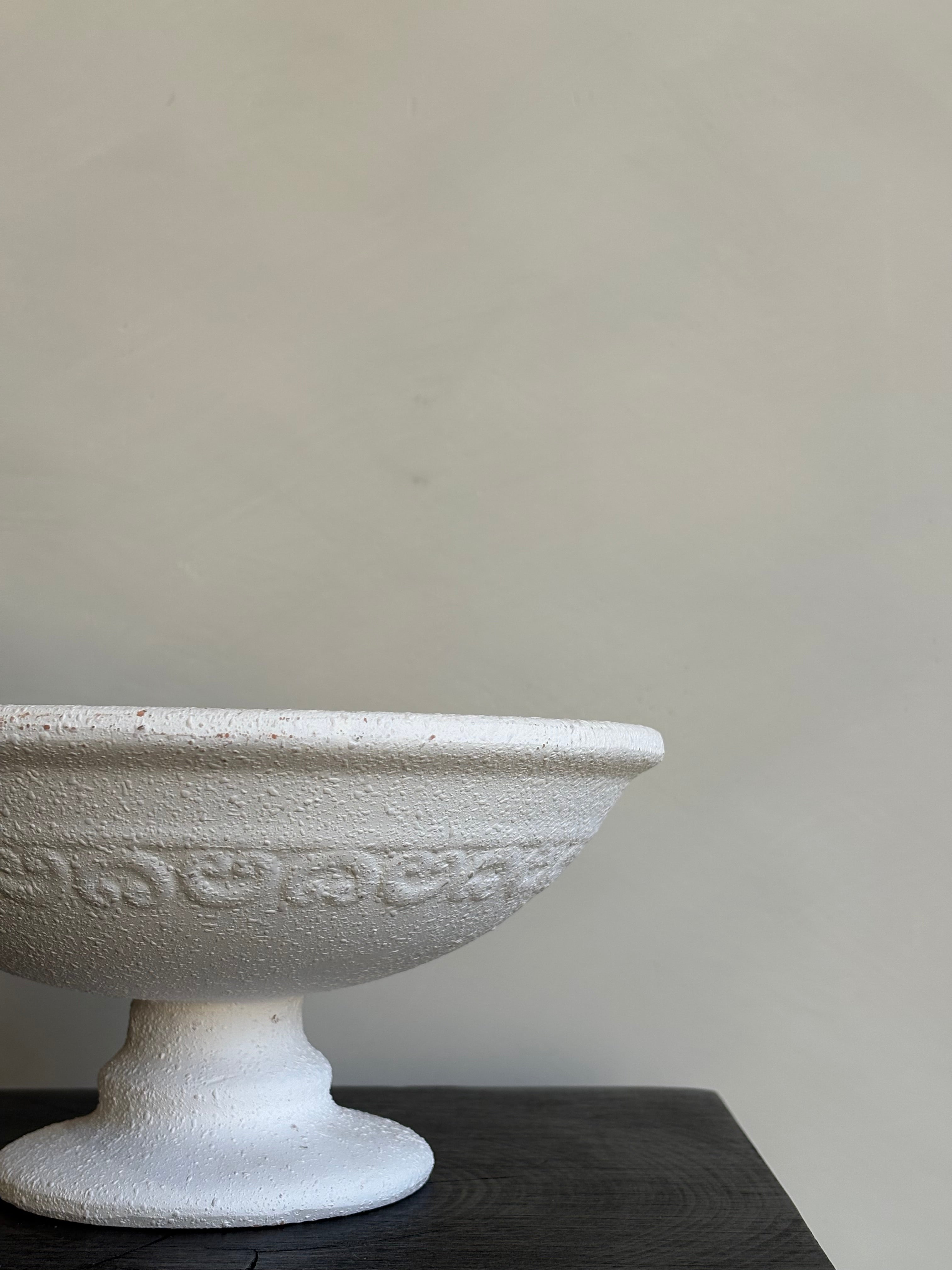 ANTIQUE PEDESTAL BOWL