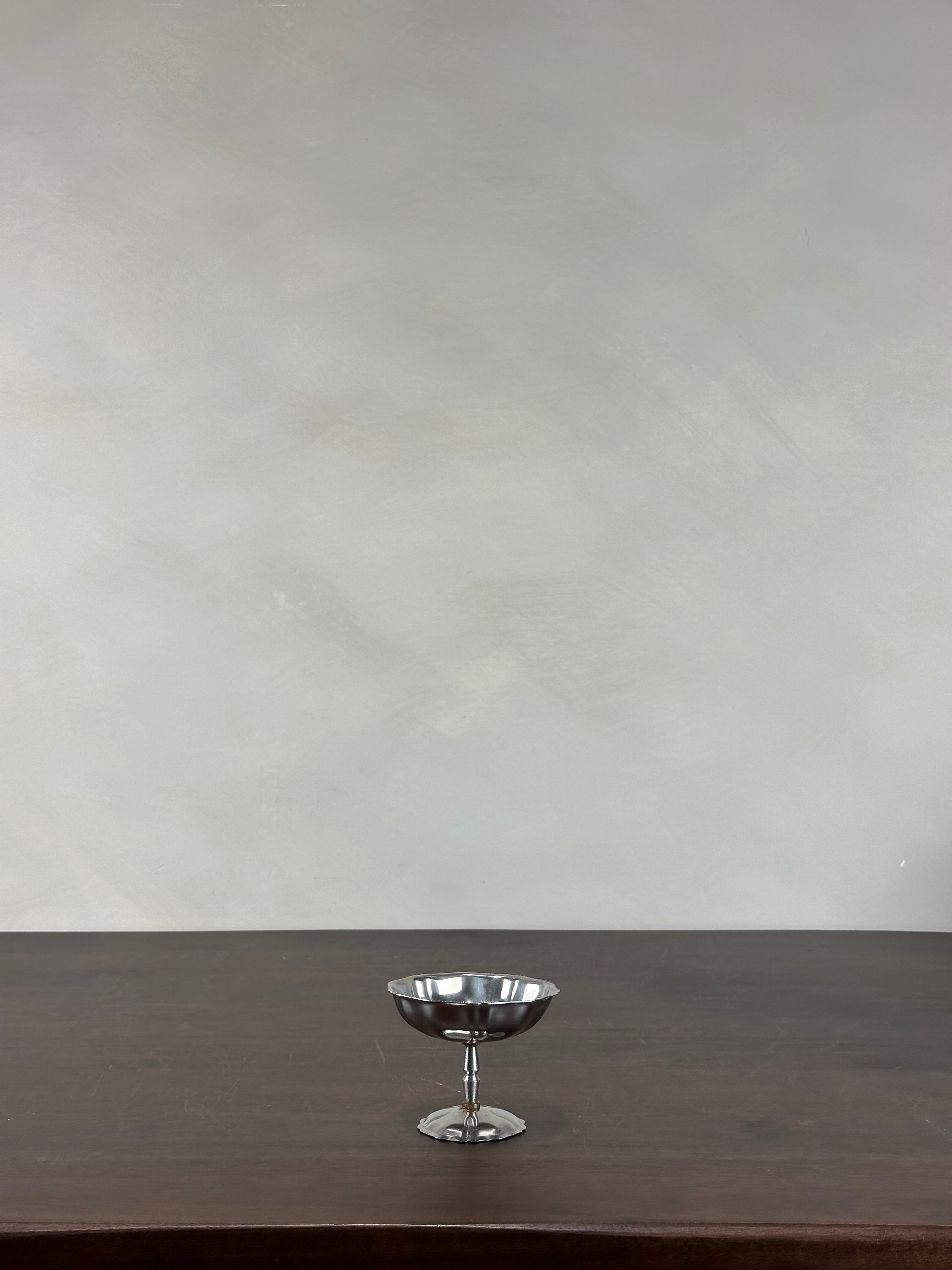 CHROME COCKTAIL GLASS