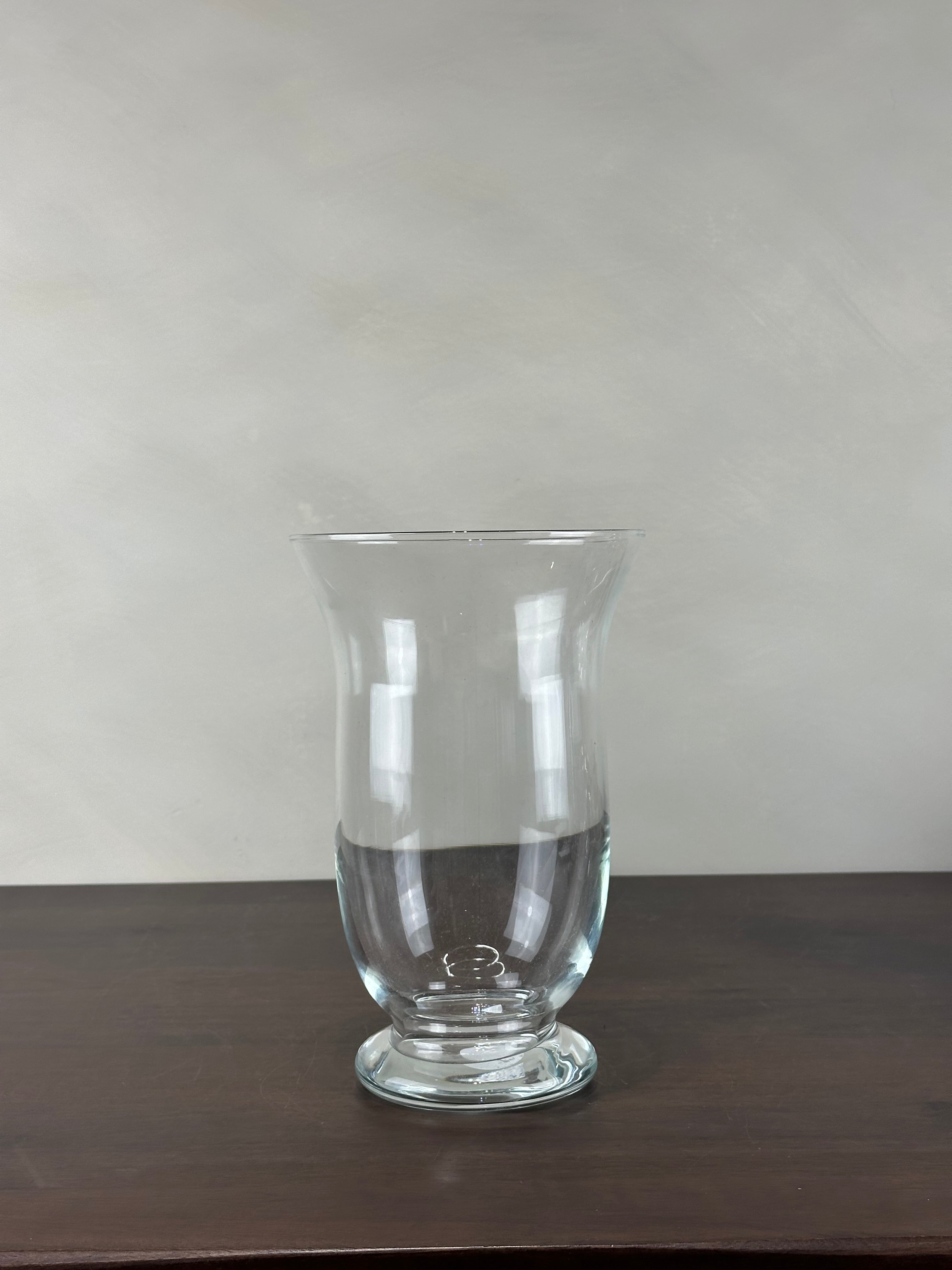 FLARED GLASS VASE