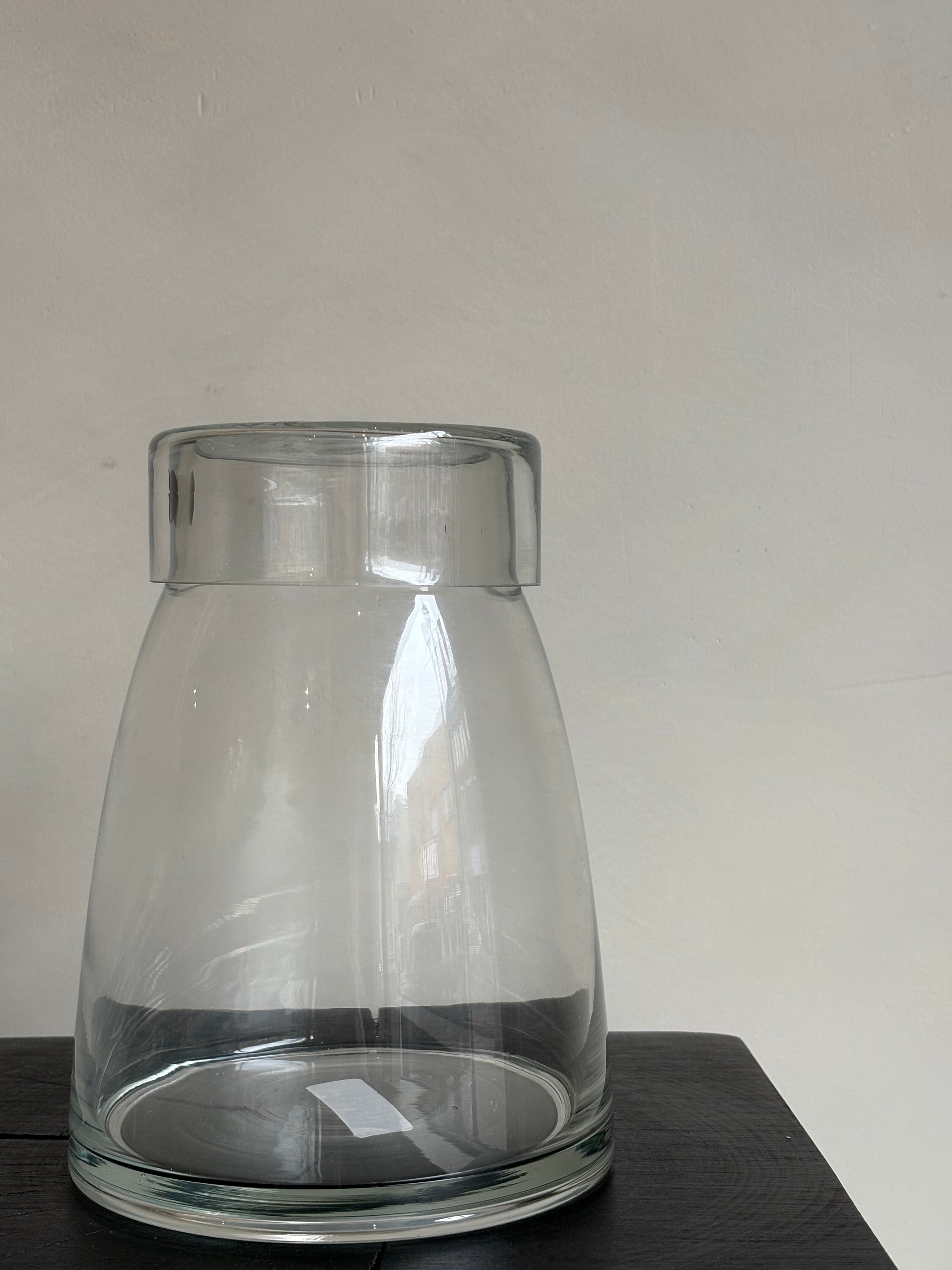 GLASS STORAGE WITH LID