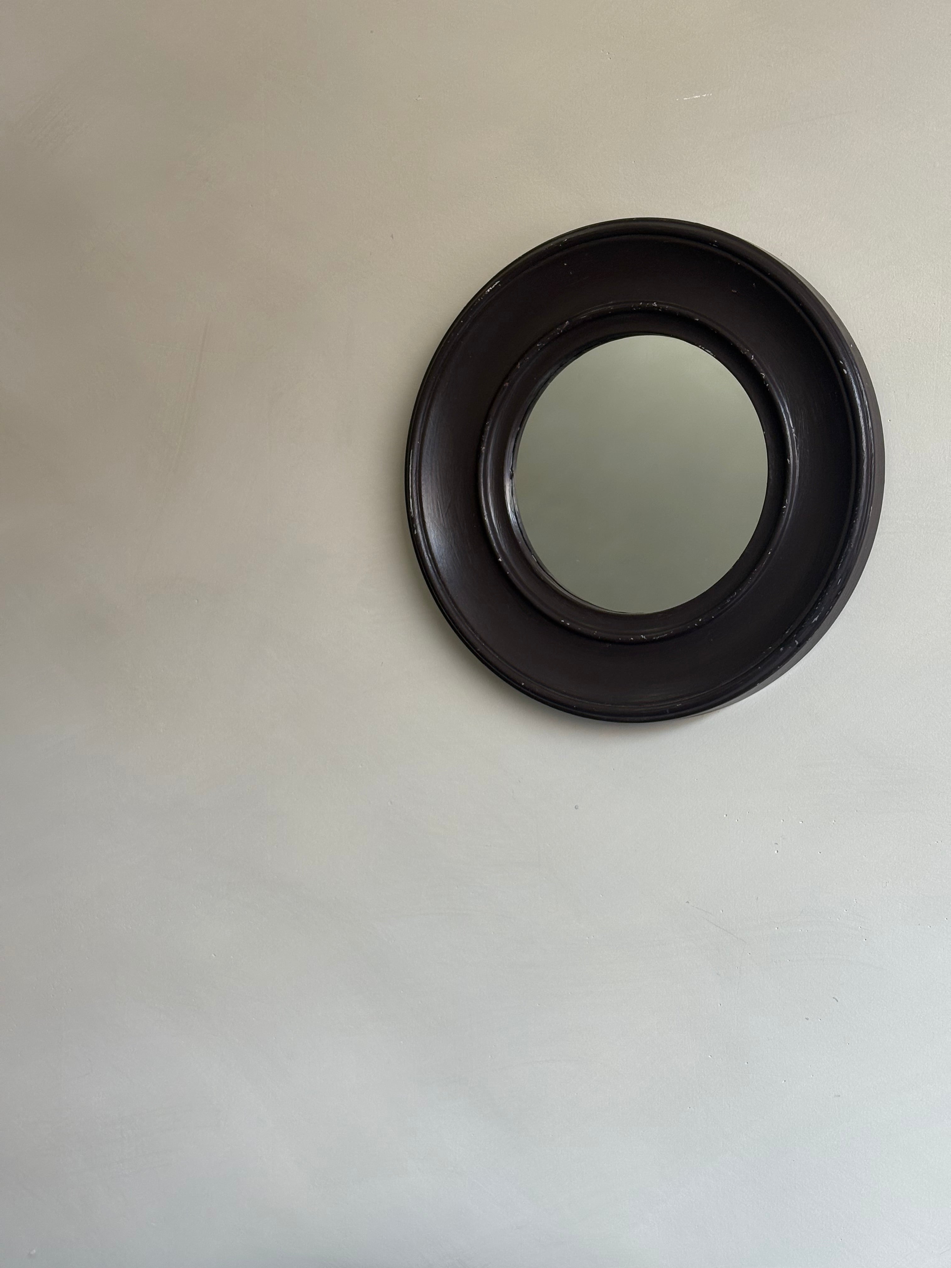 SMALL BROWN MIRROR