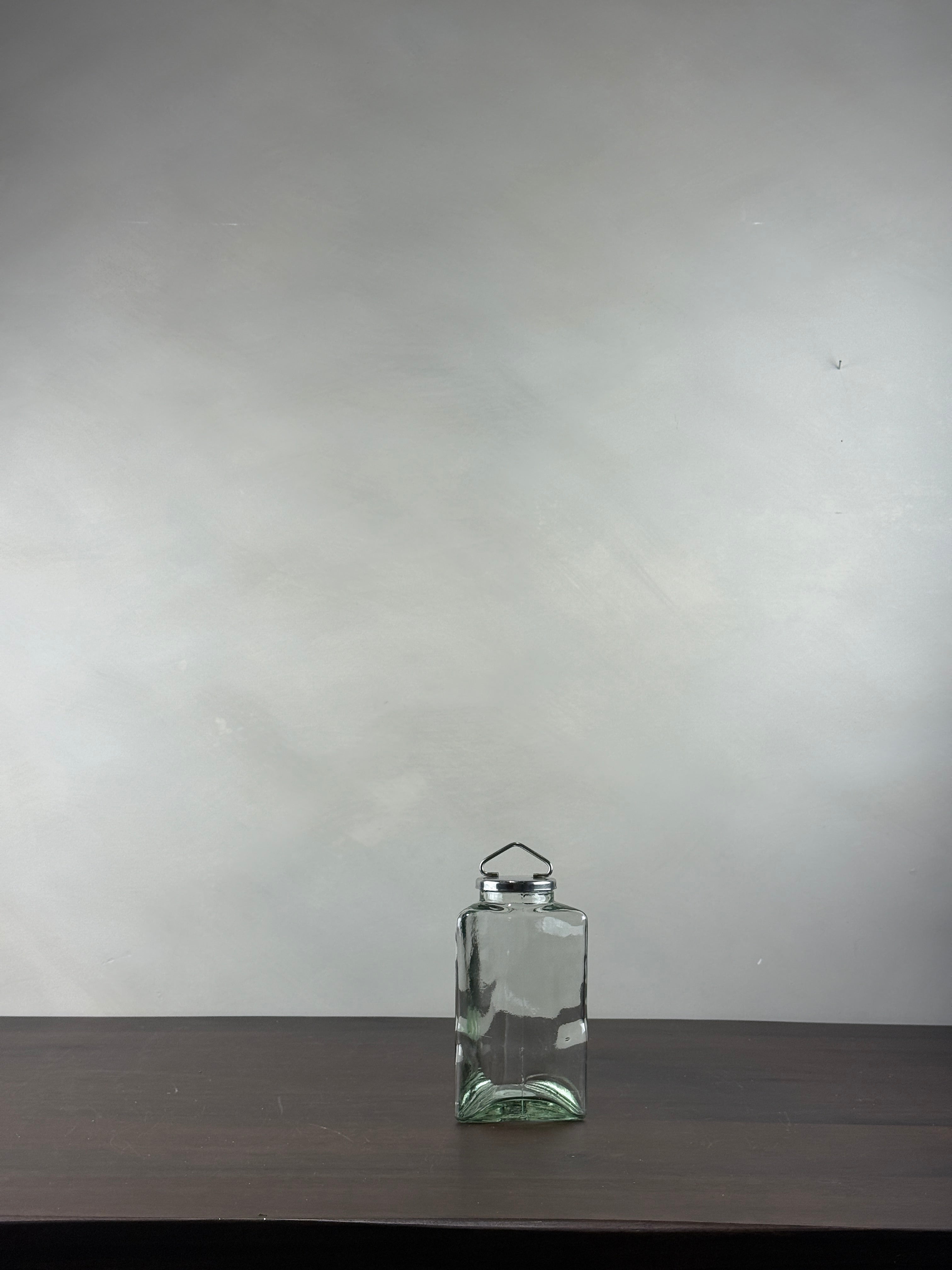 GLASS STORAGE JAR