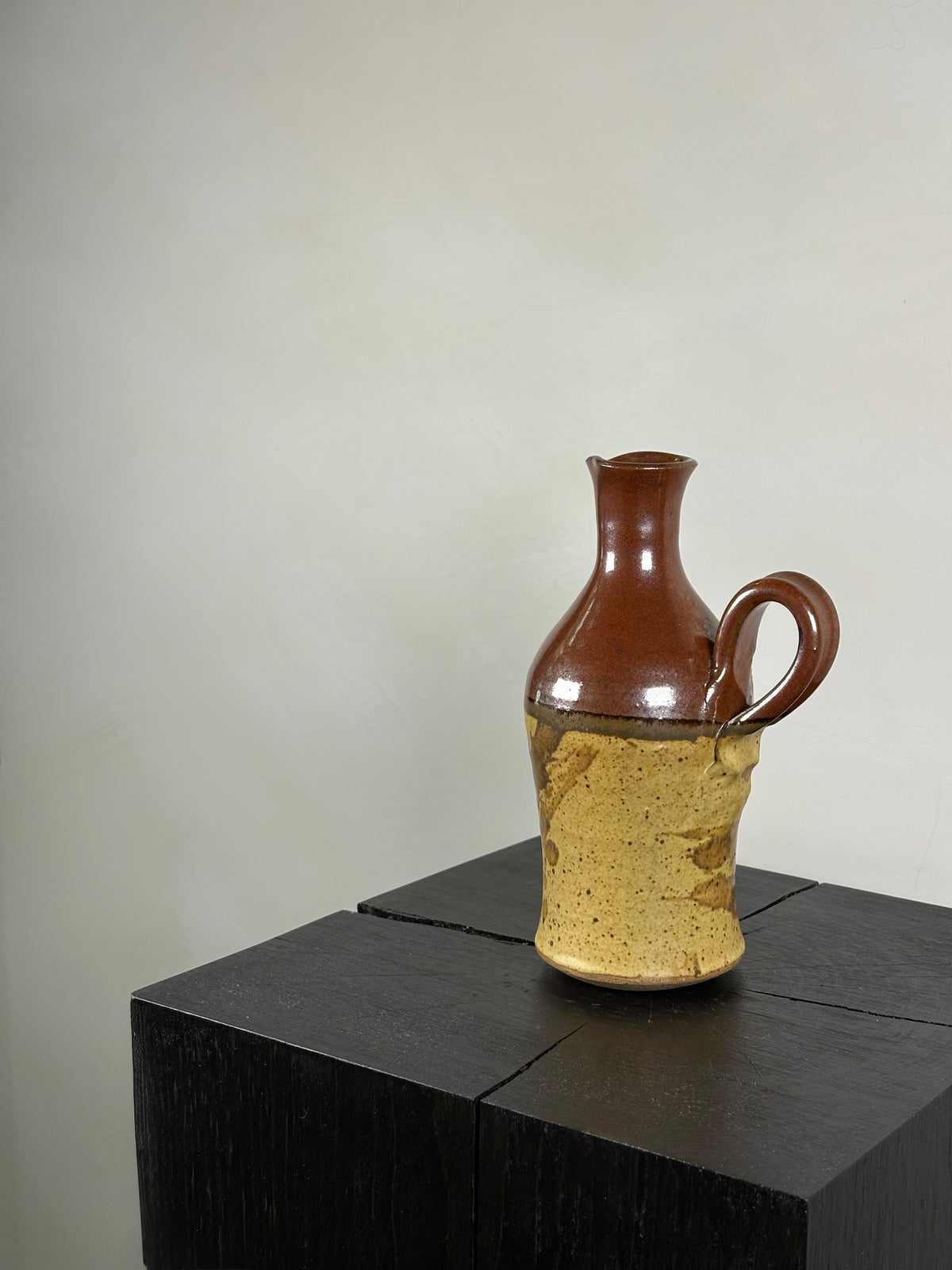 HAND CRAFTED TWO TONED JUG