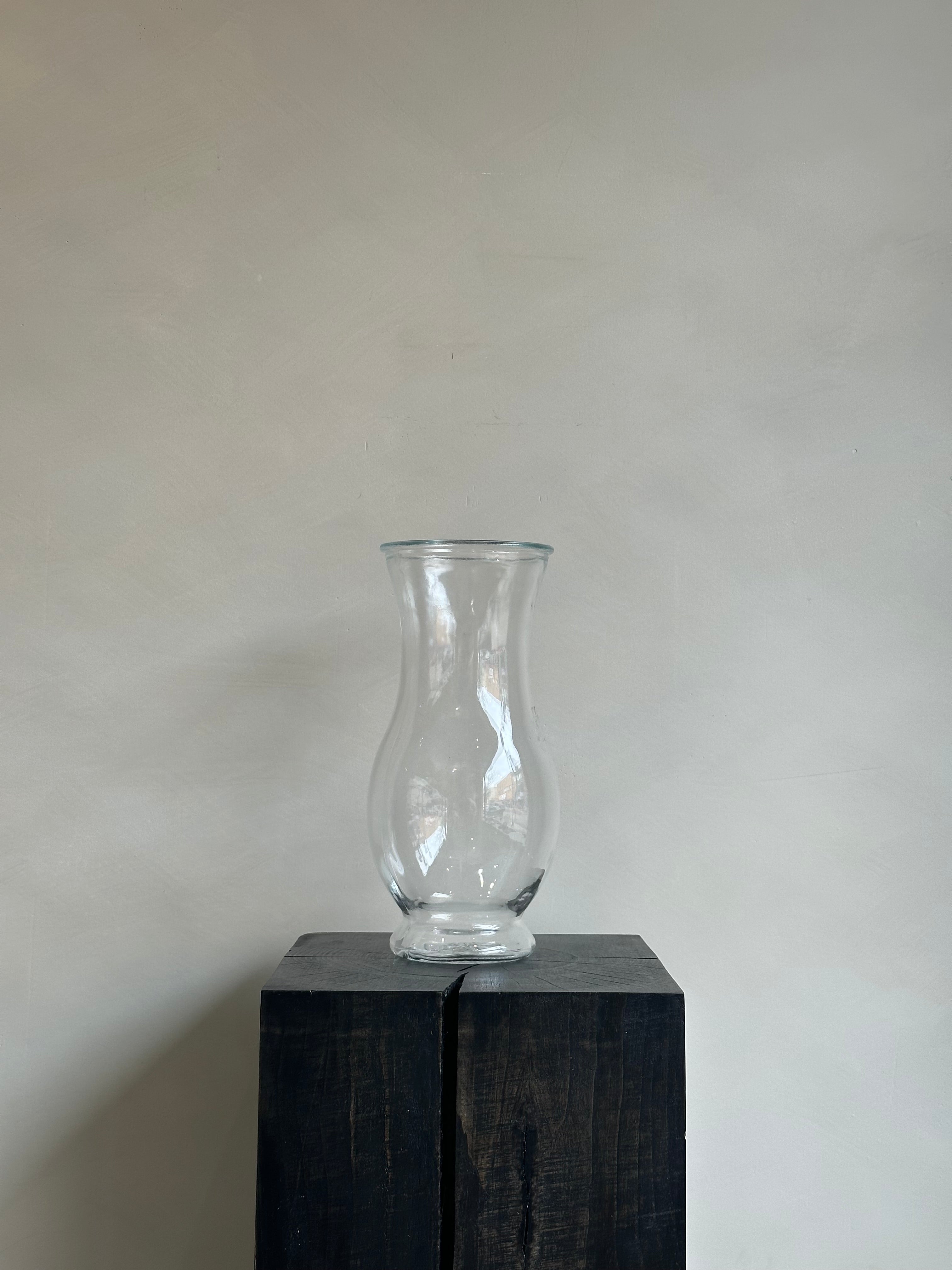 CURVY GLASS VASE