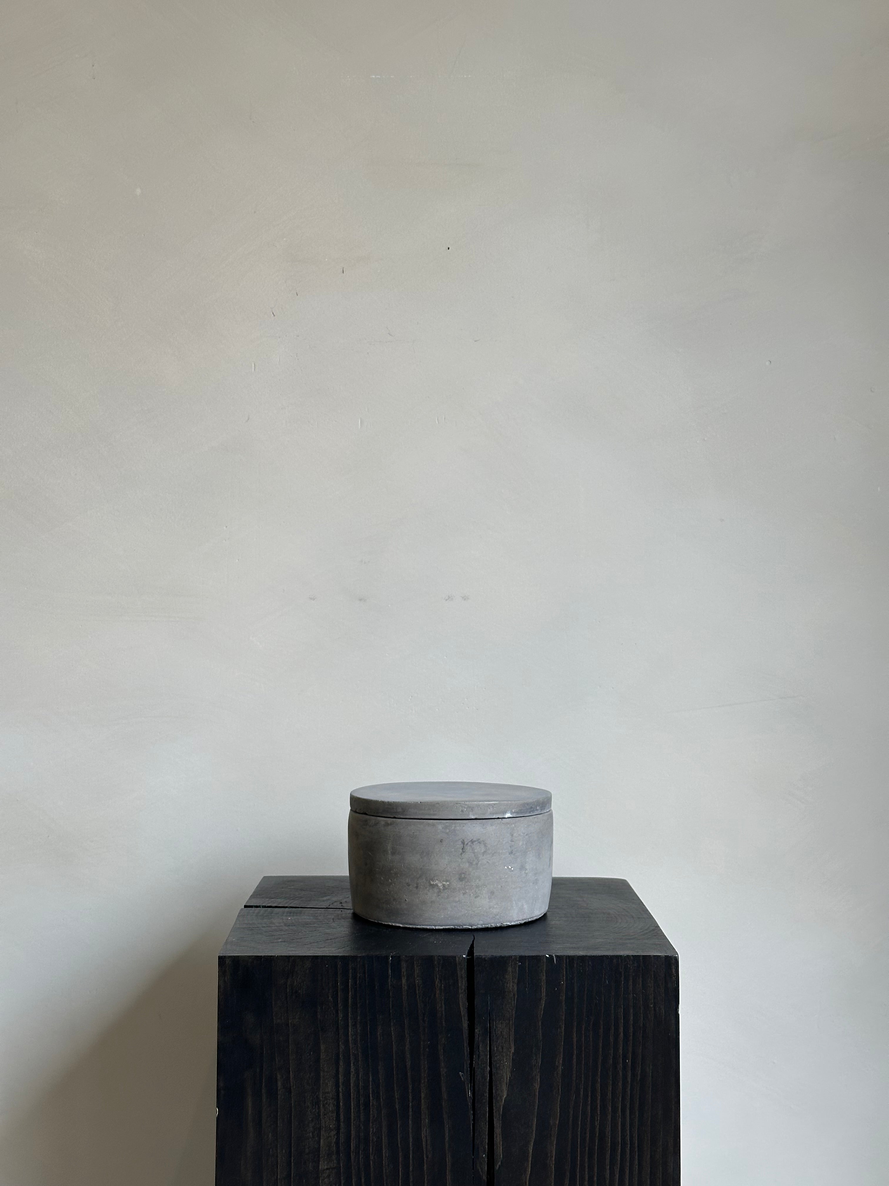 GREY STONE CANISTER