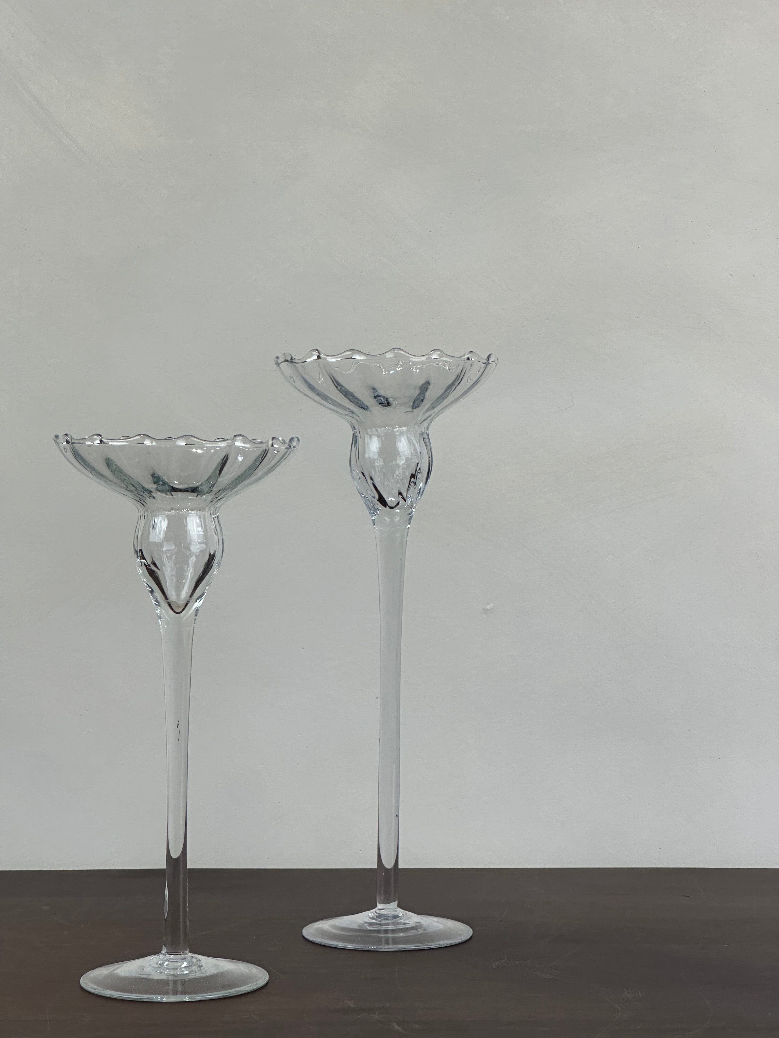 SCALLOPED CANDLESTICK - SMALL