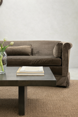 Vintage Velvet Sofa - Restored