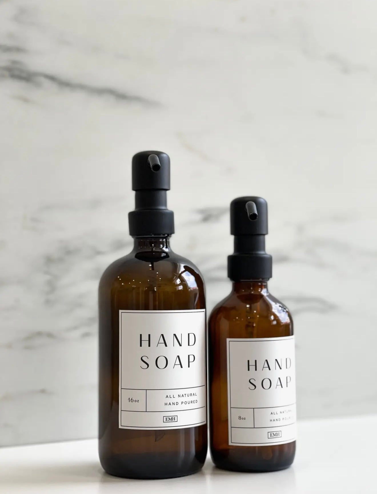 HAND SOAP GLASS DISPENSER