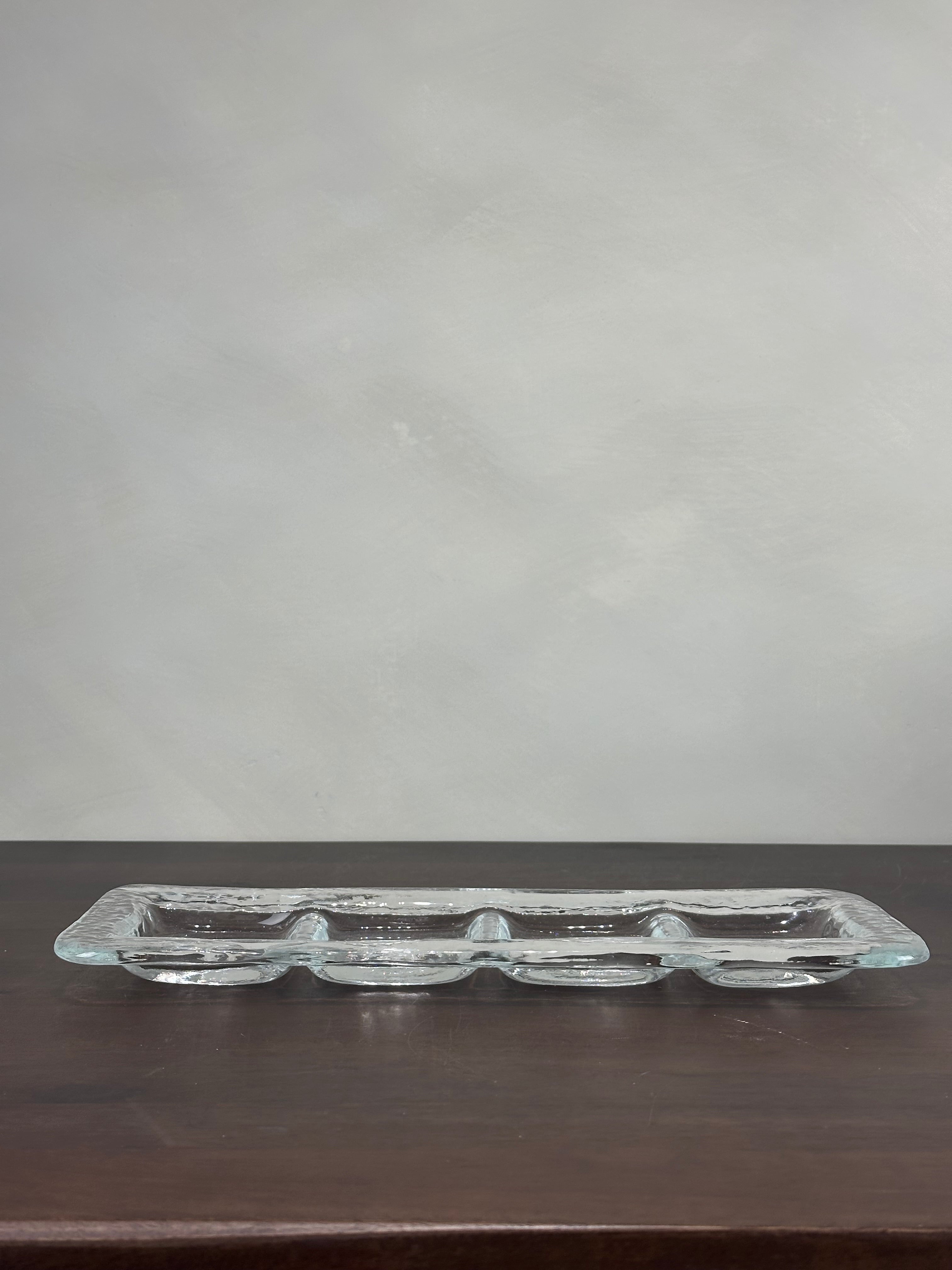 GLASS SERVING TRAY
