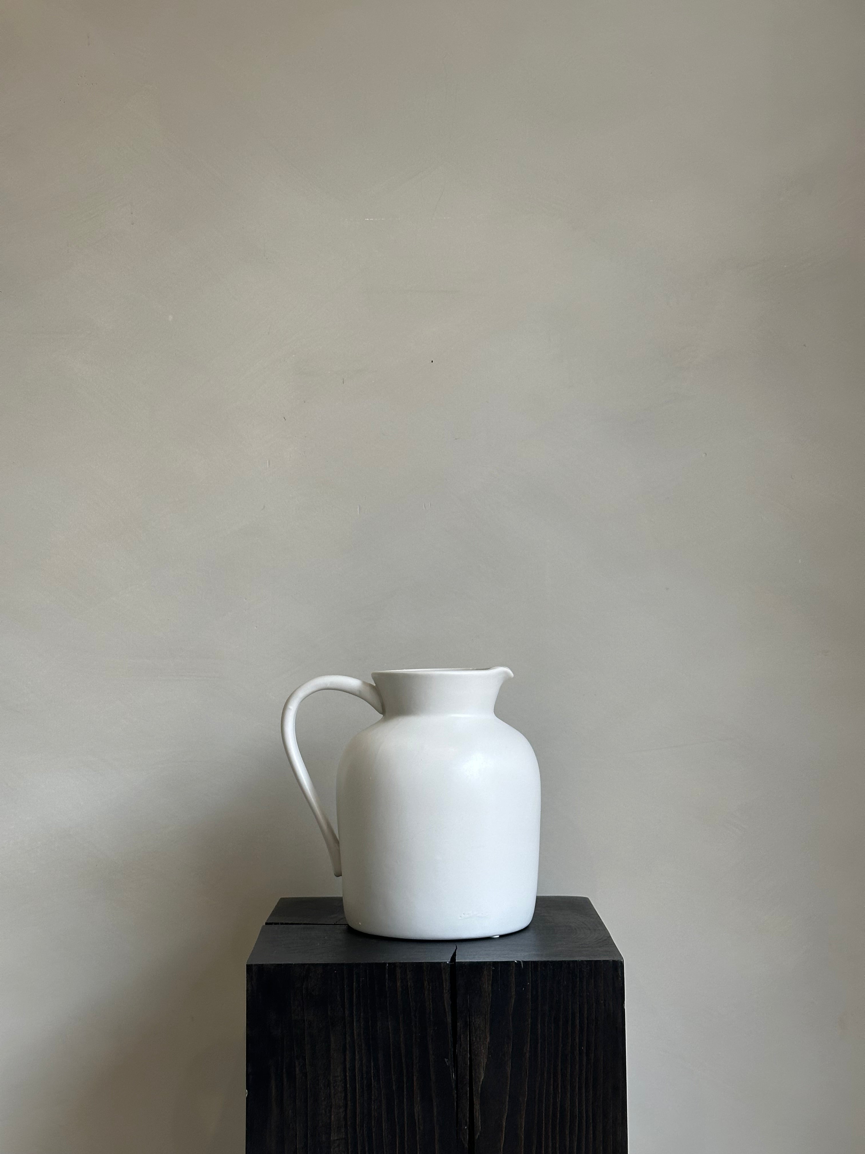 WHITE PITCHER
