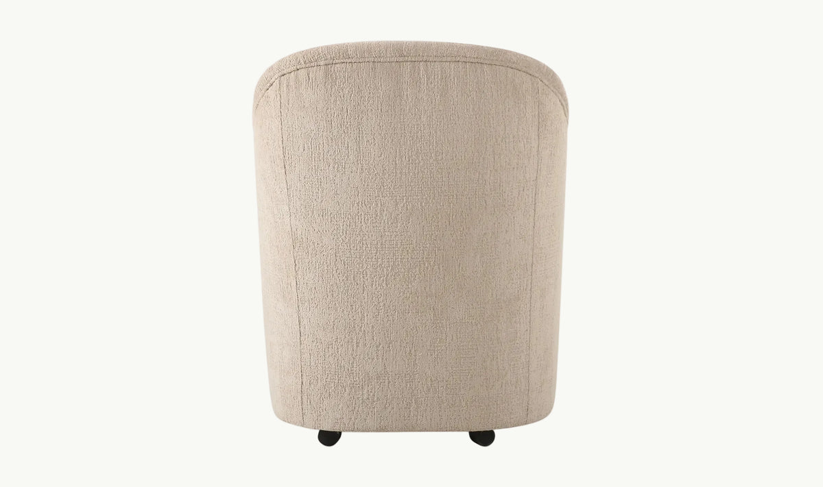 DARLA ROLLING DINING CHAIR