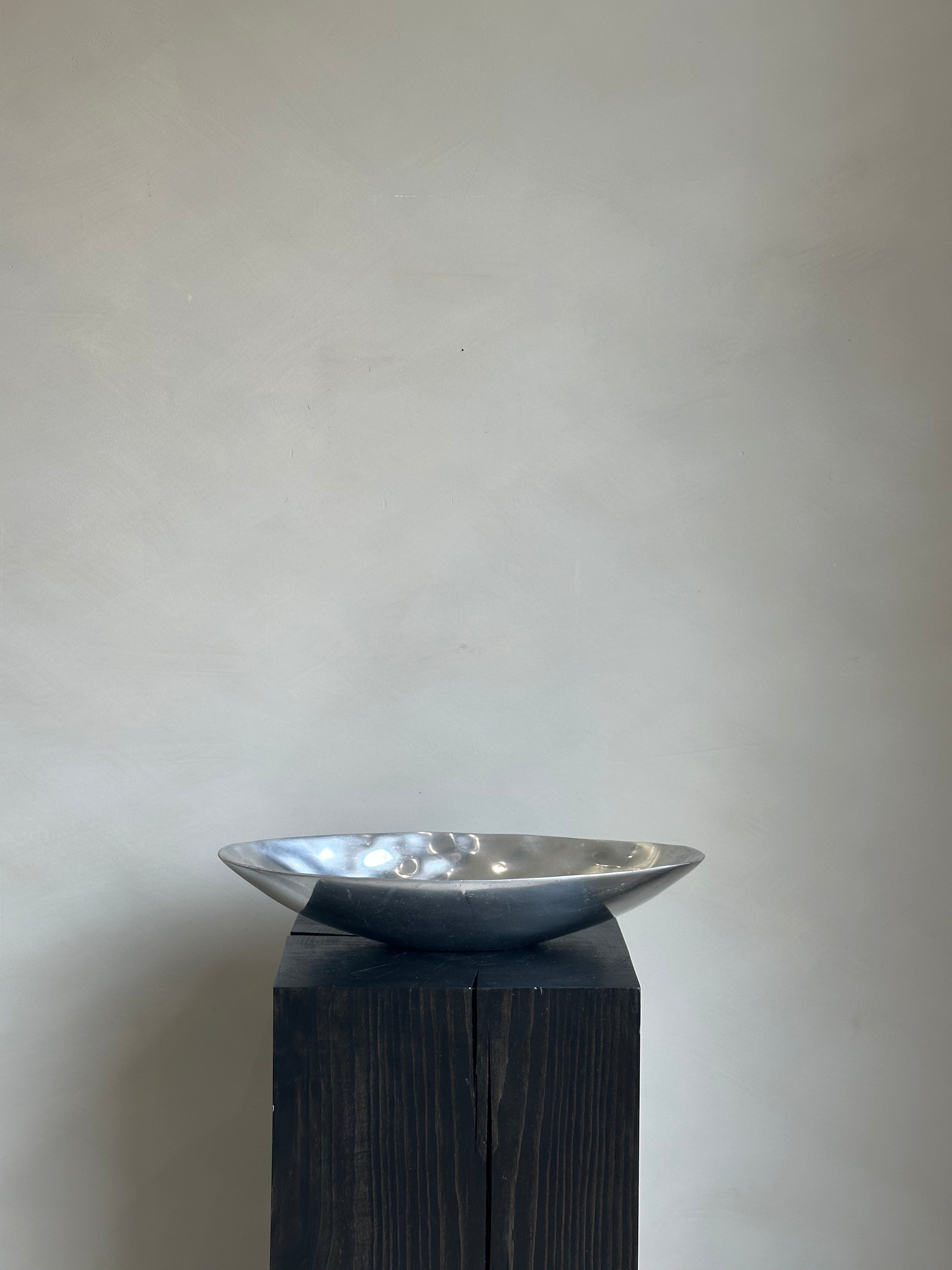 SILVER OVAL DISH