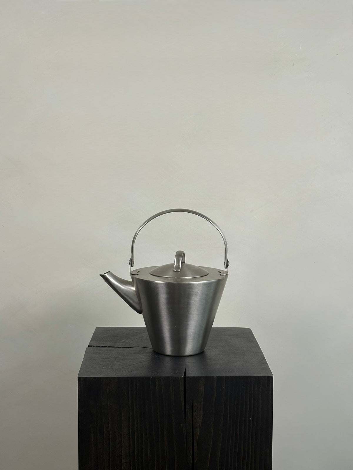 CHROME TEA POT