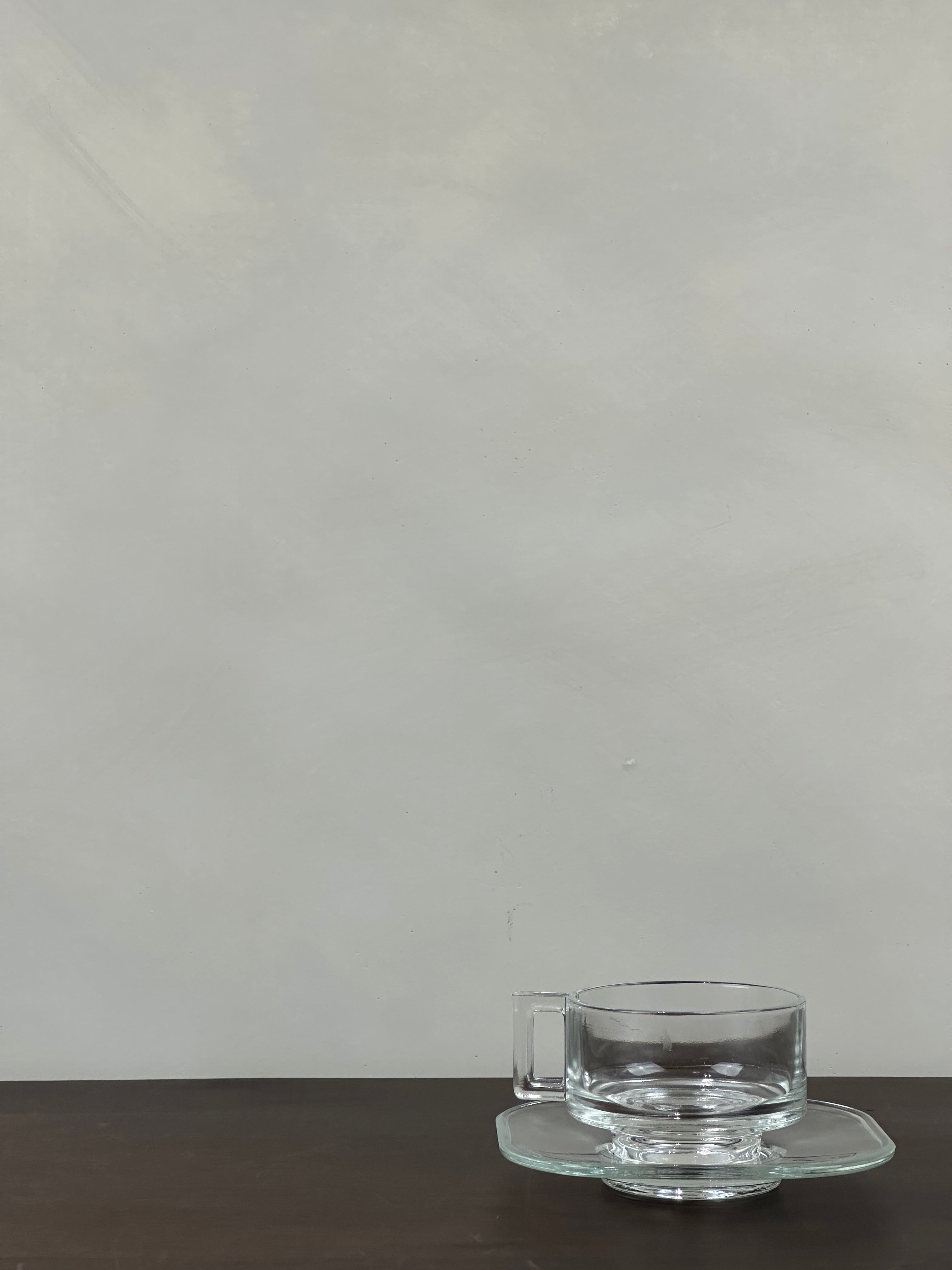GLASS TEA CUP SET