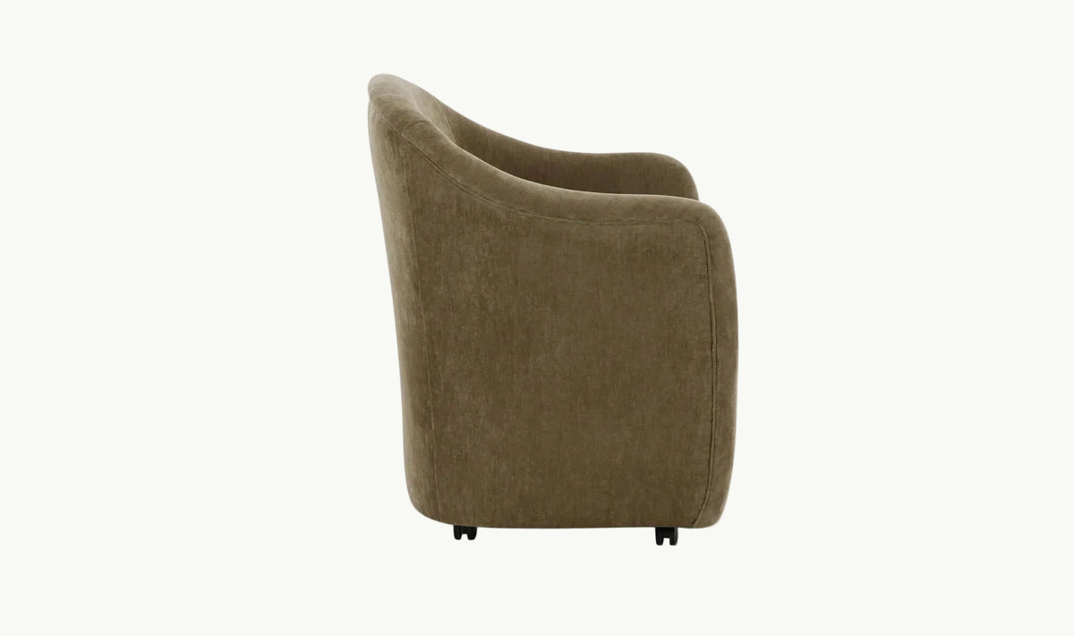 DARLA ROLLING DINING CHAIR