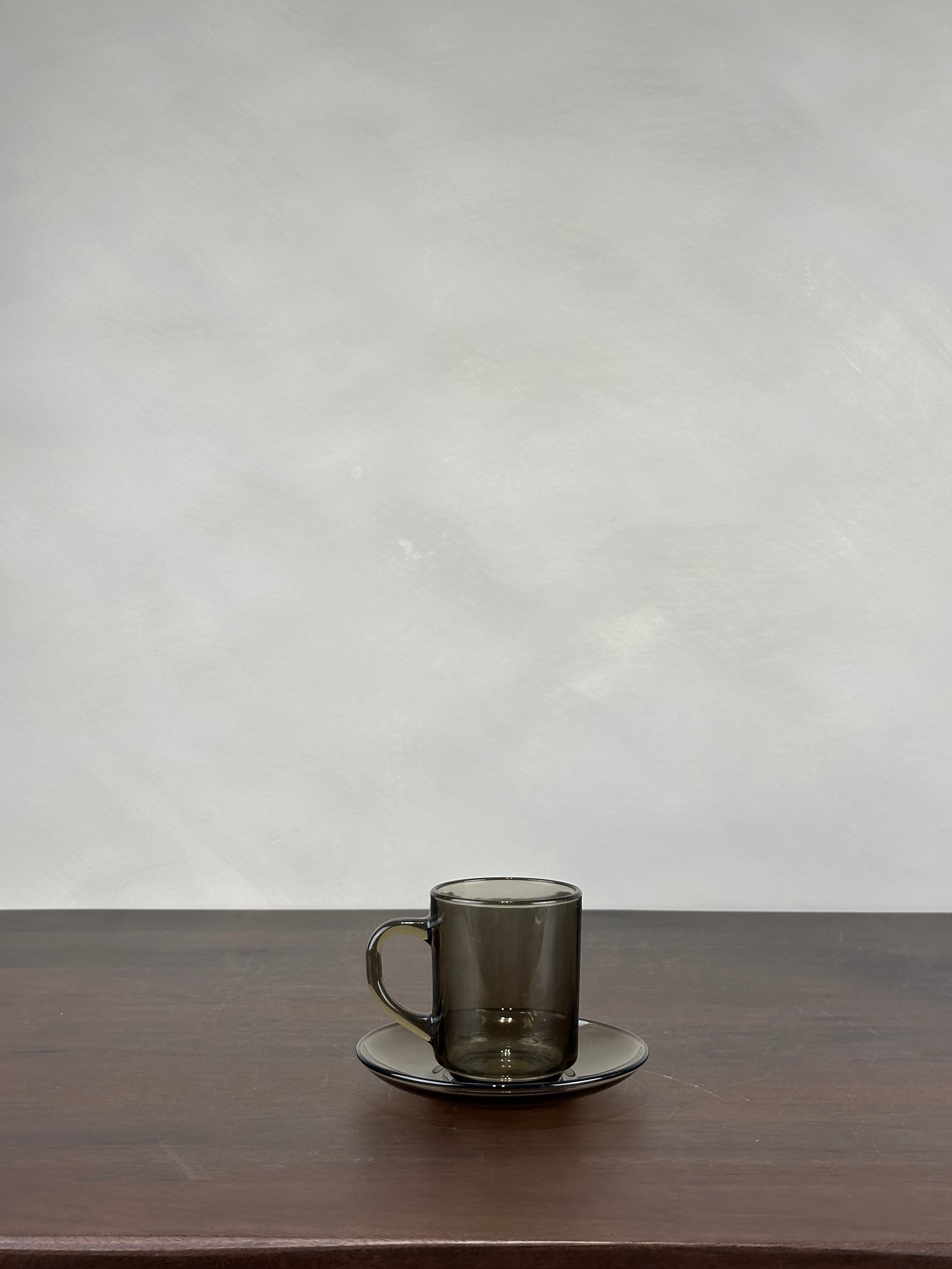 GLASS MUG SET
