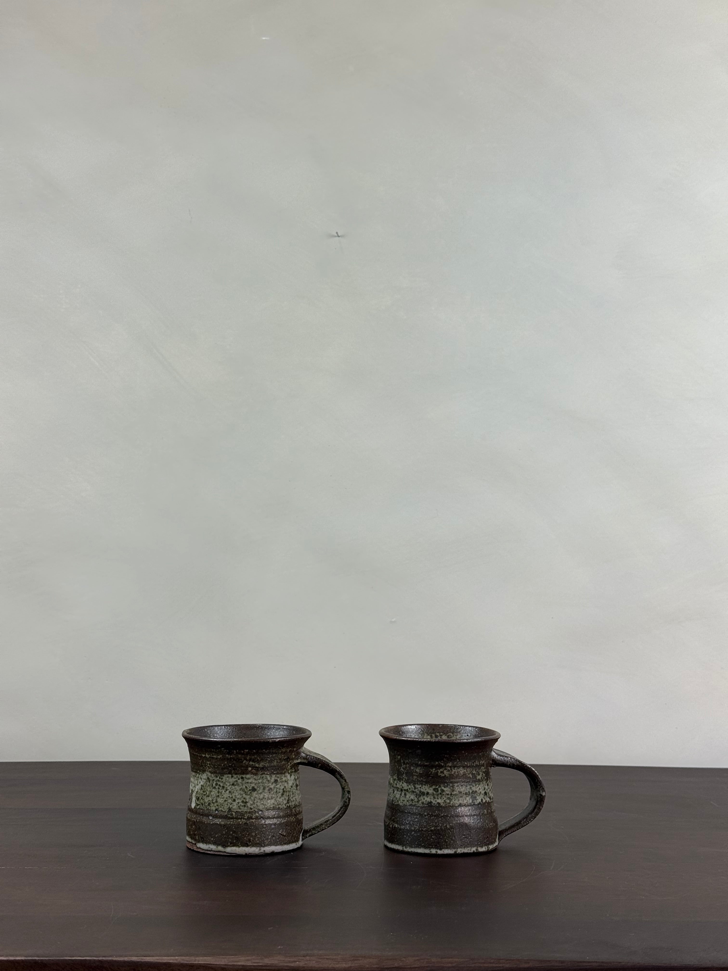 BROWN & GREEN HANDCRAFTED MUG
