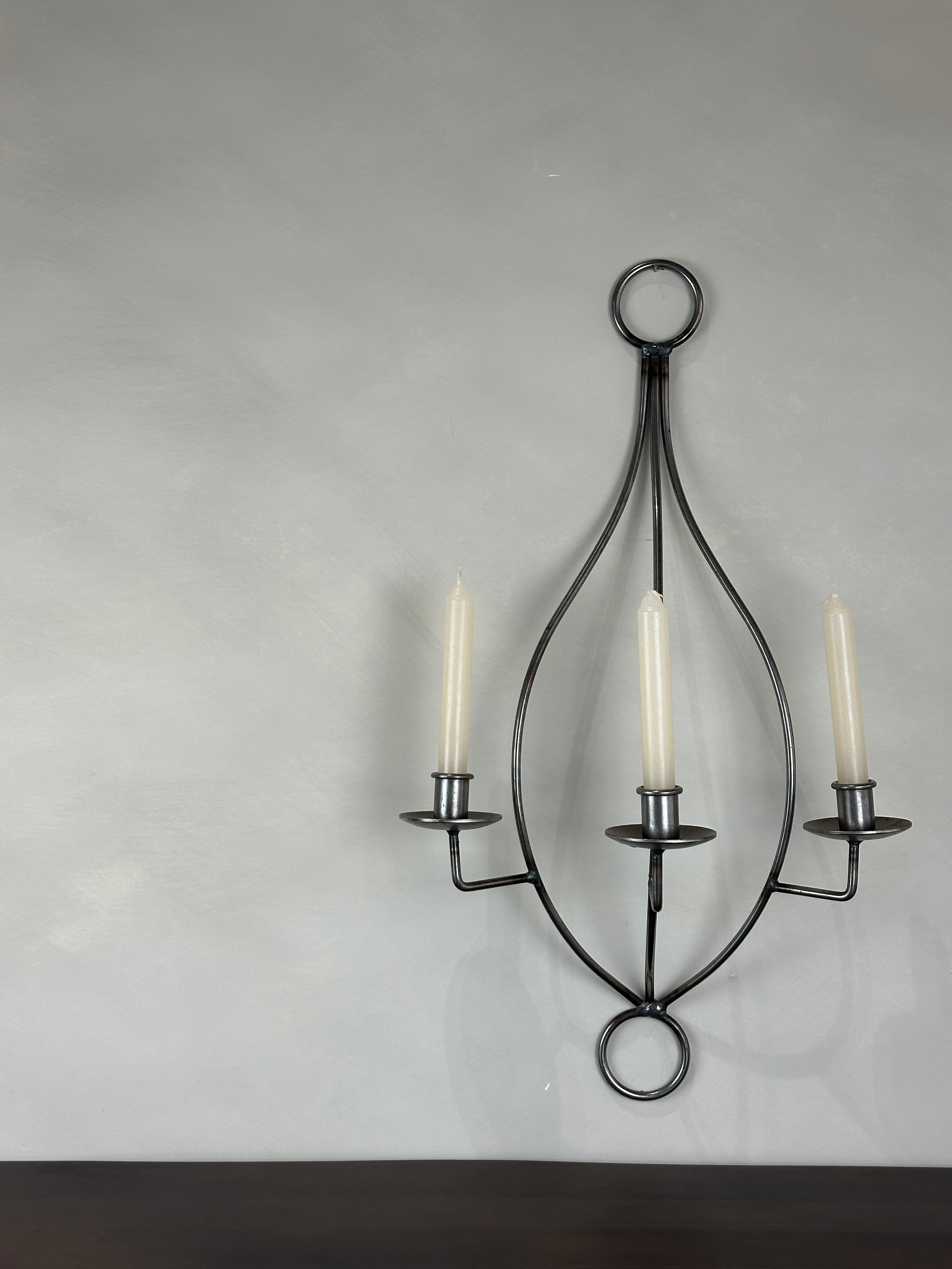 CHROME WALL SCONCE