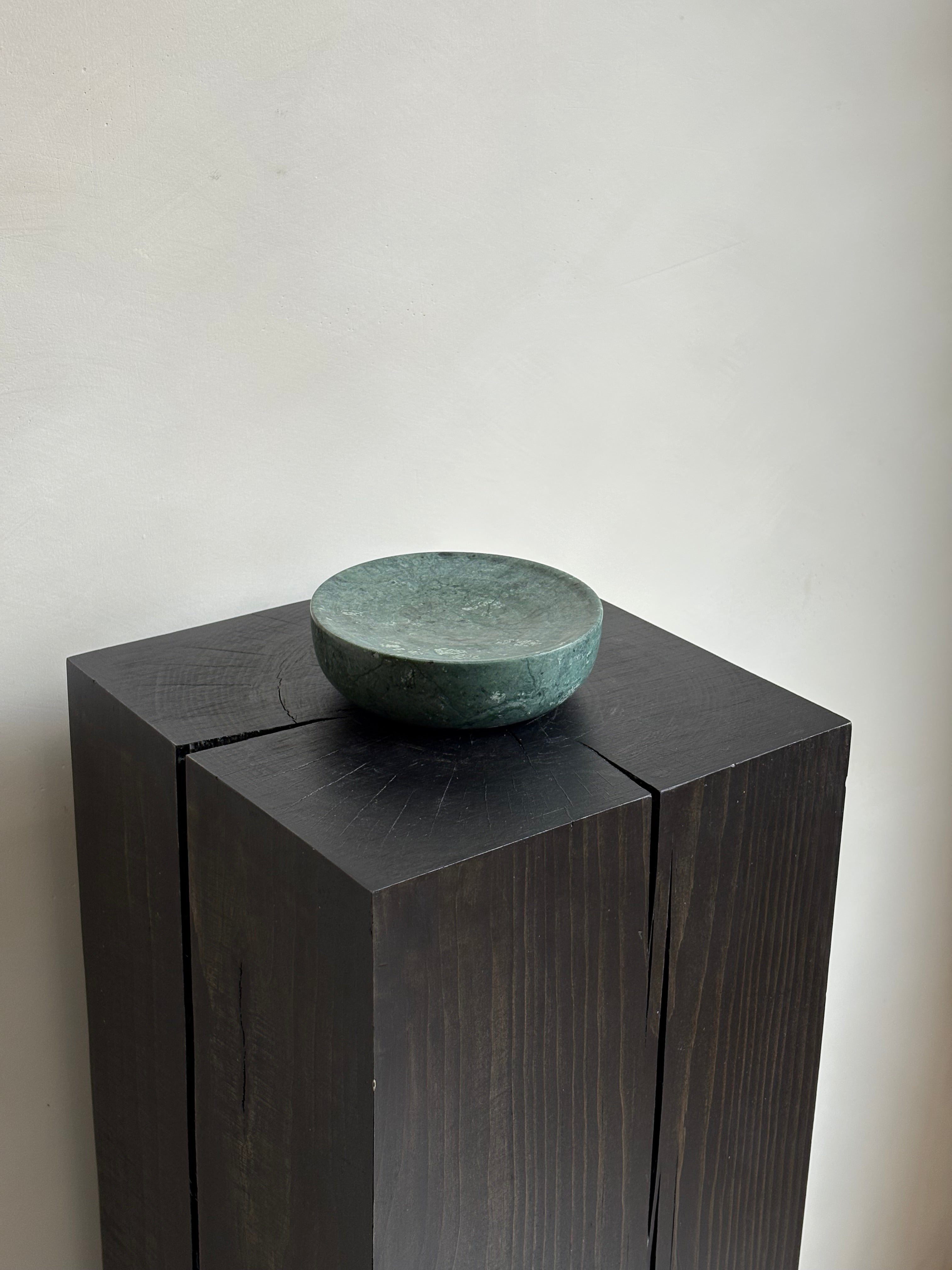 CLEO DISH GREEN MARBLE