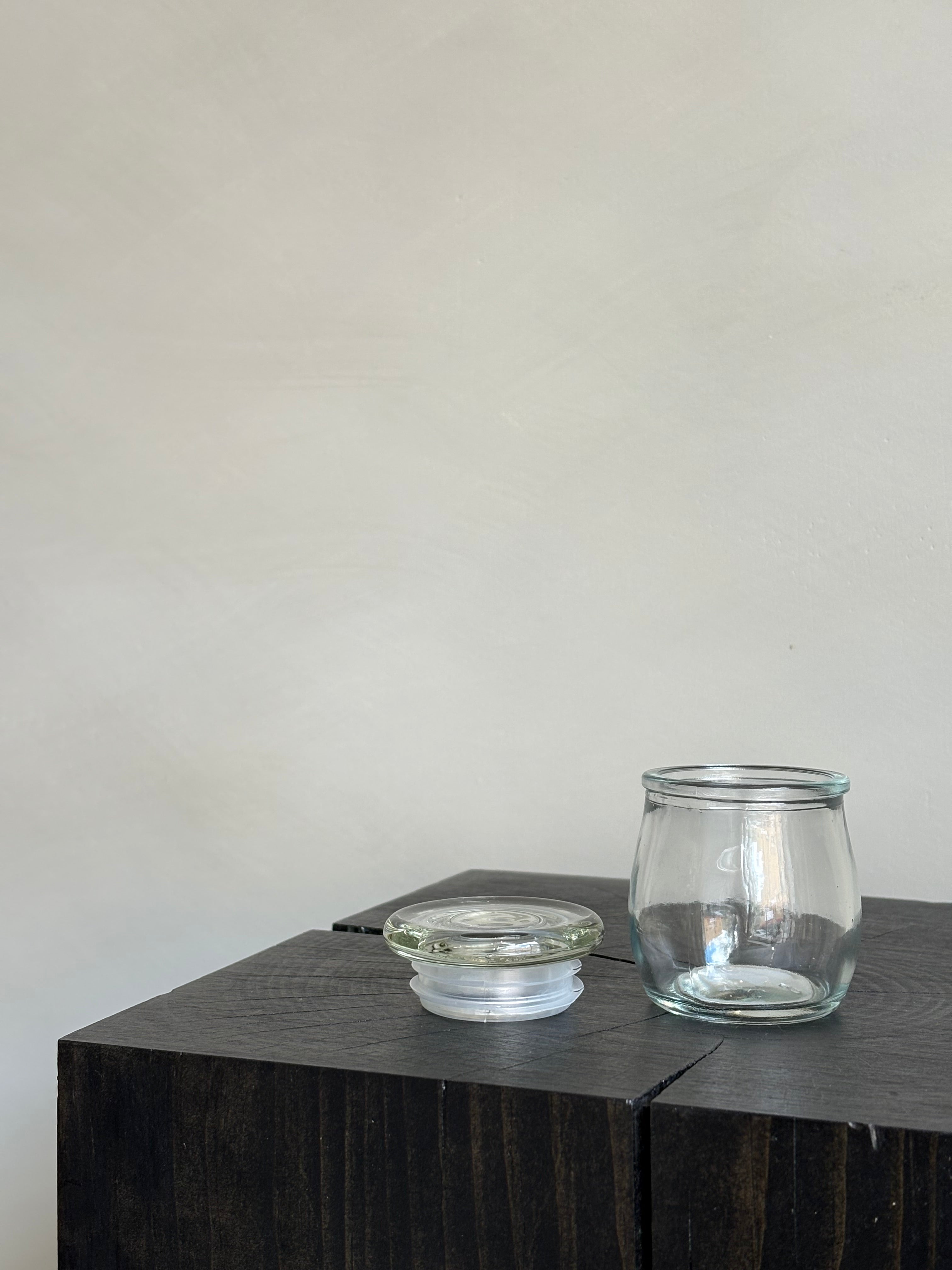 CLEAR SPICE JAR