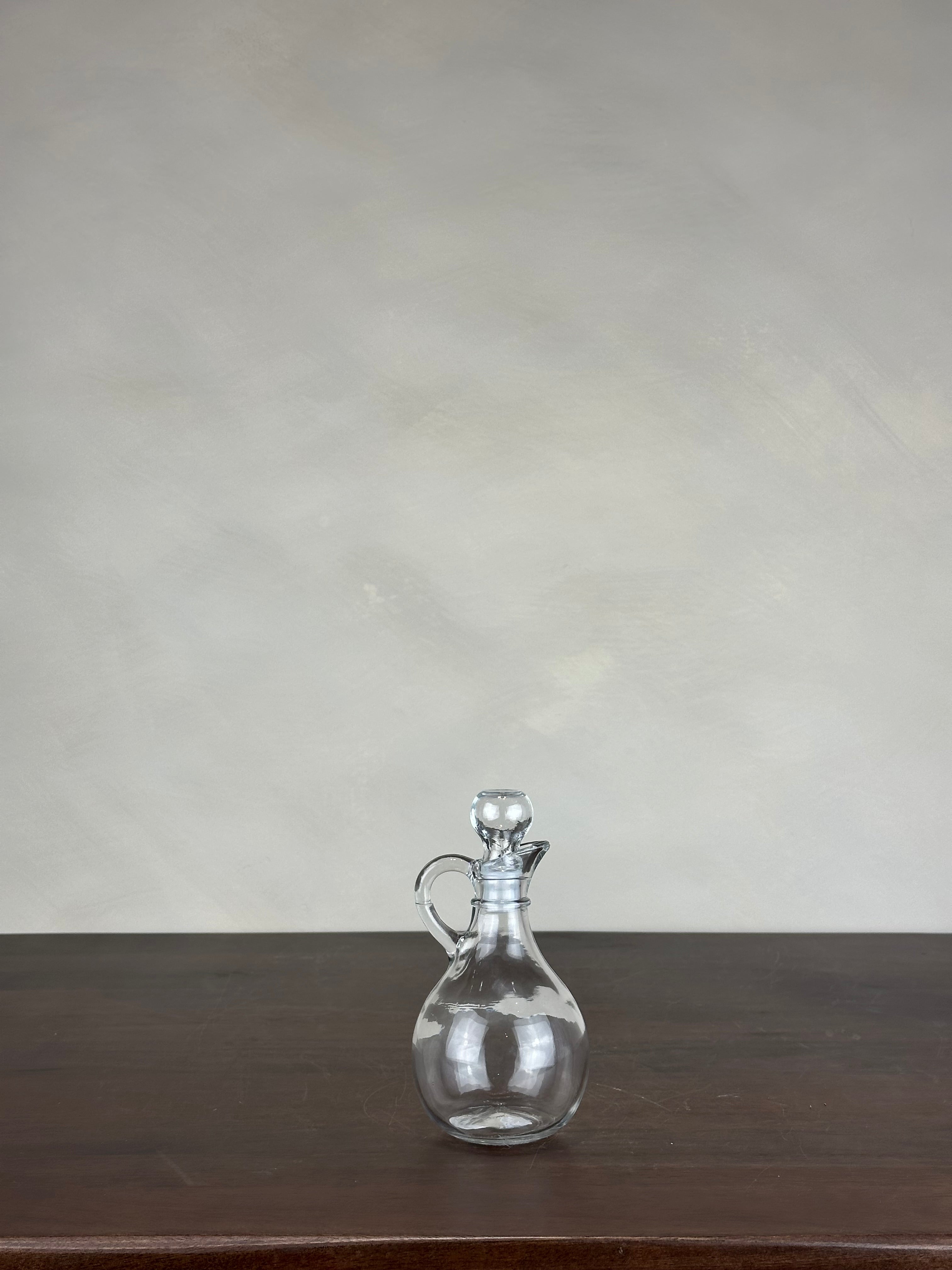 GLASS OIL CRUET