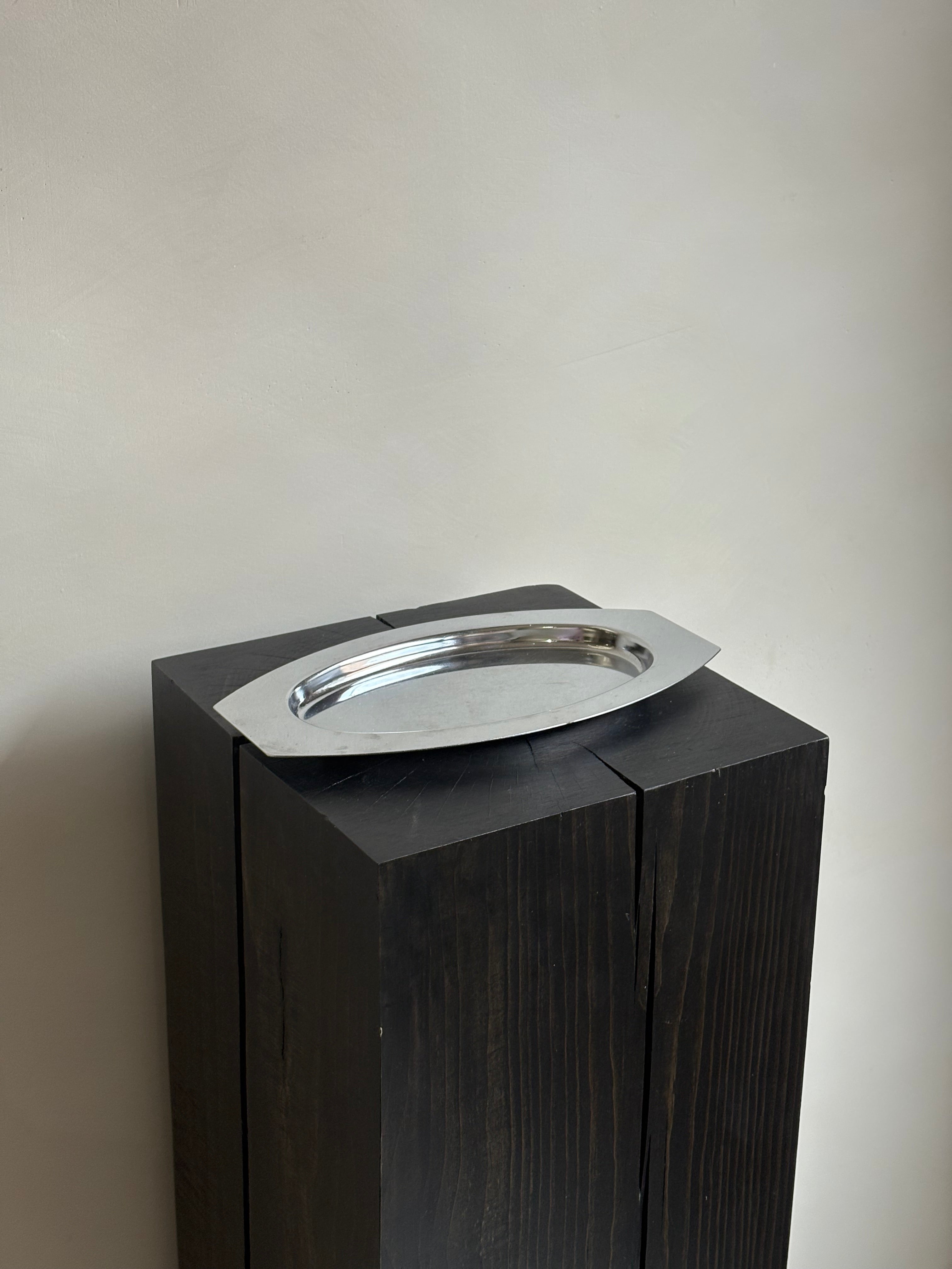 MODERN CHROME TRAY