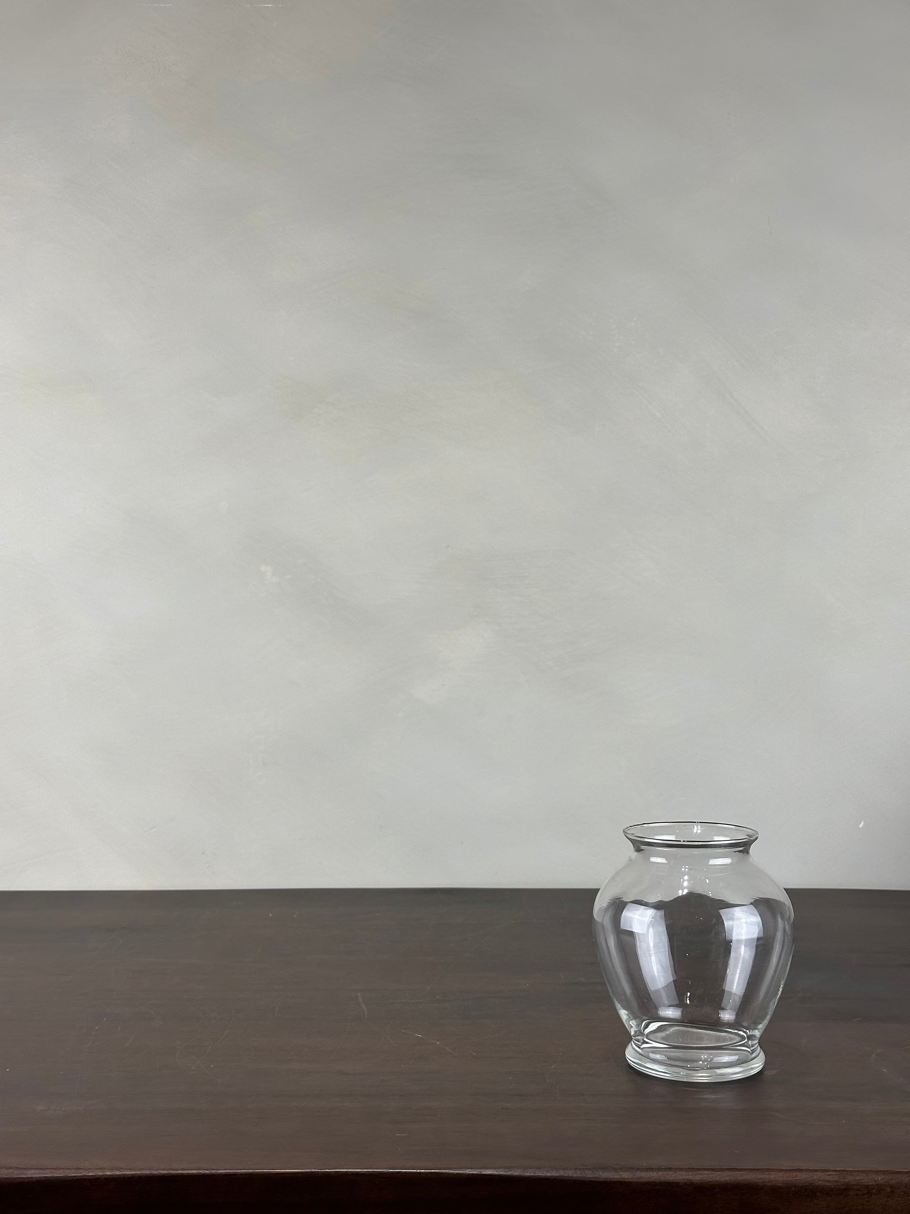 SMALL GLASS VASE