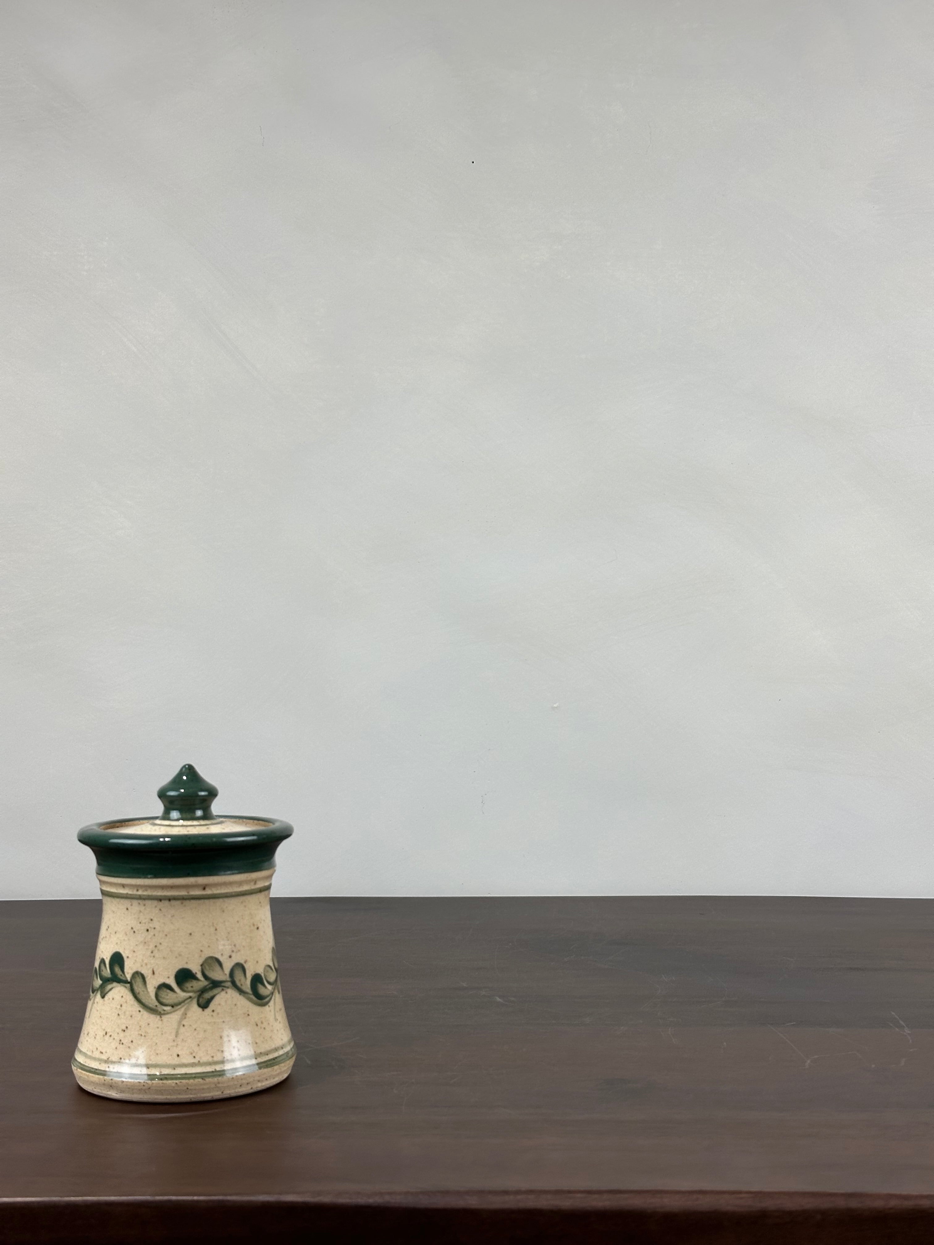 SMALL CERAMIC CANISTER