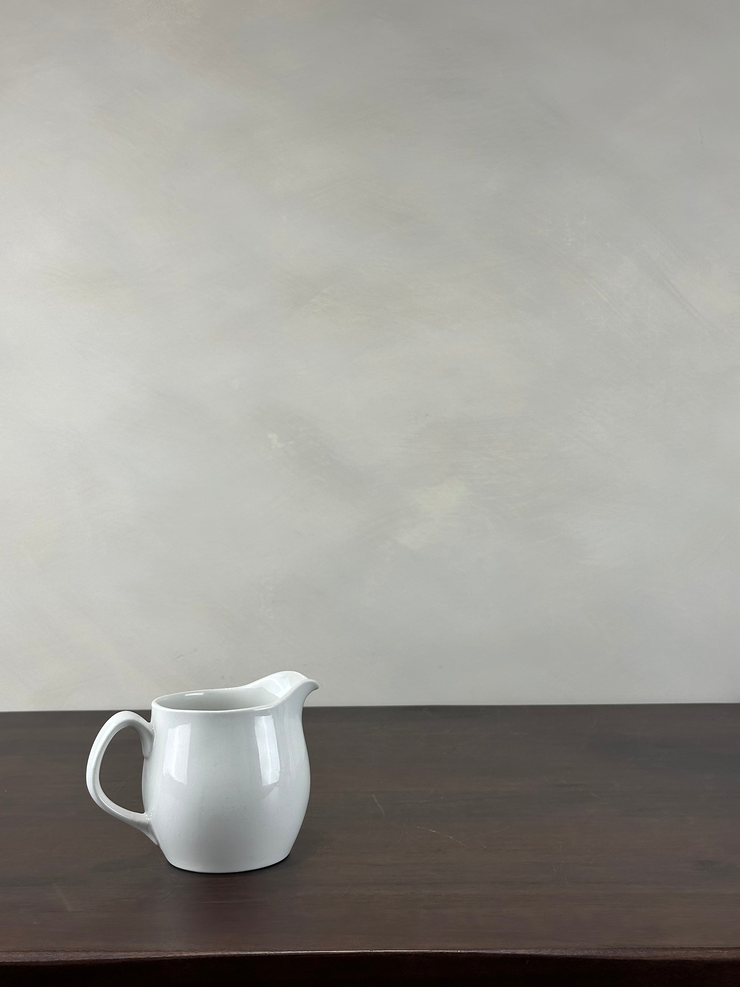 WHITE MILK PITCHER