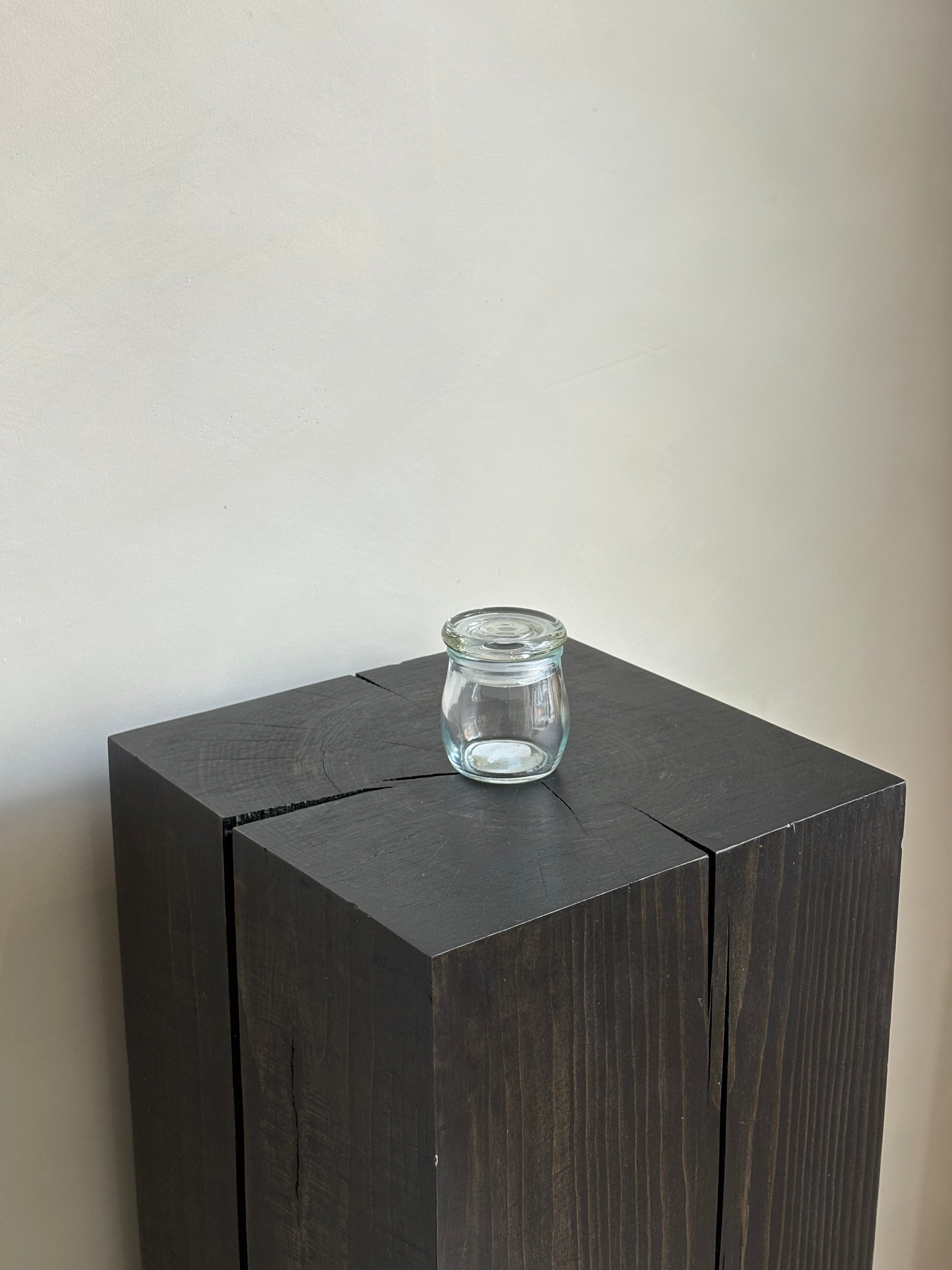CLEAR SPICE JAR