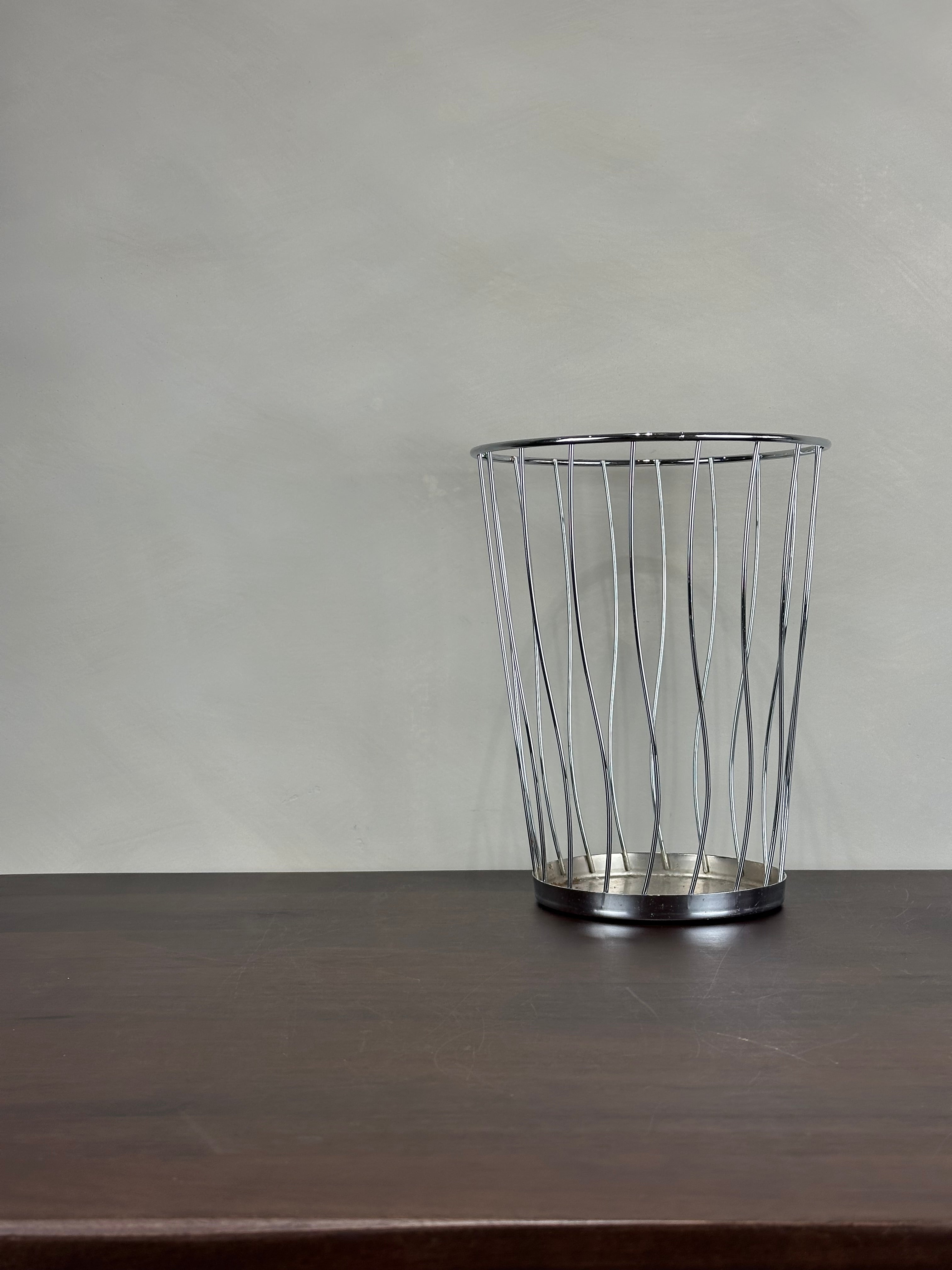 CHROME WASTEBIN