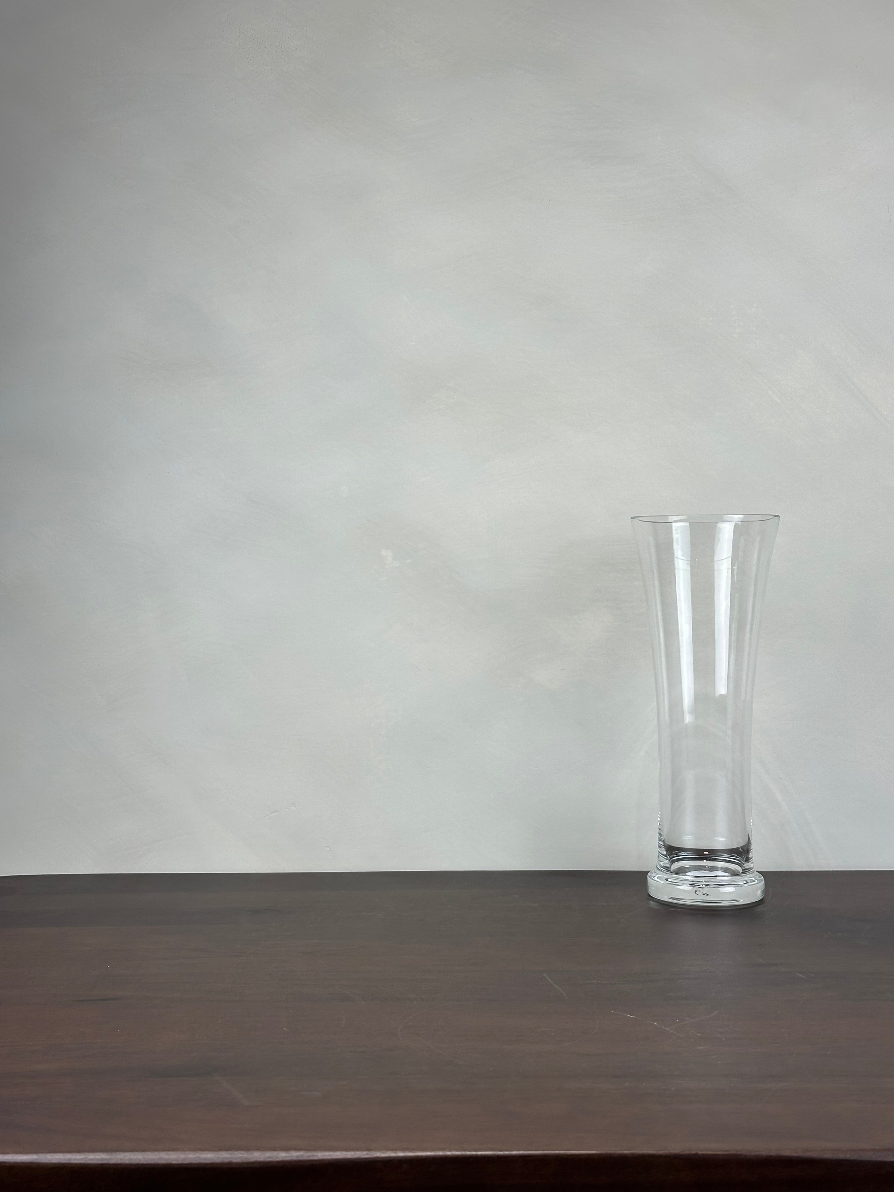 TALL GLASS VASE