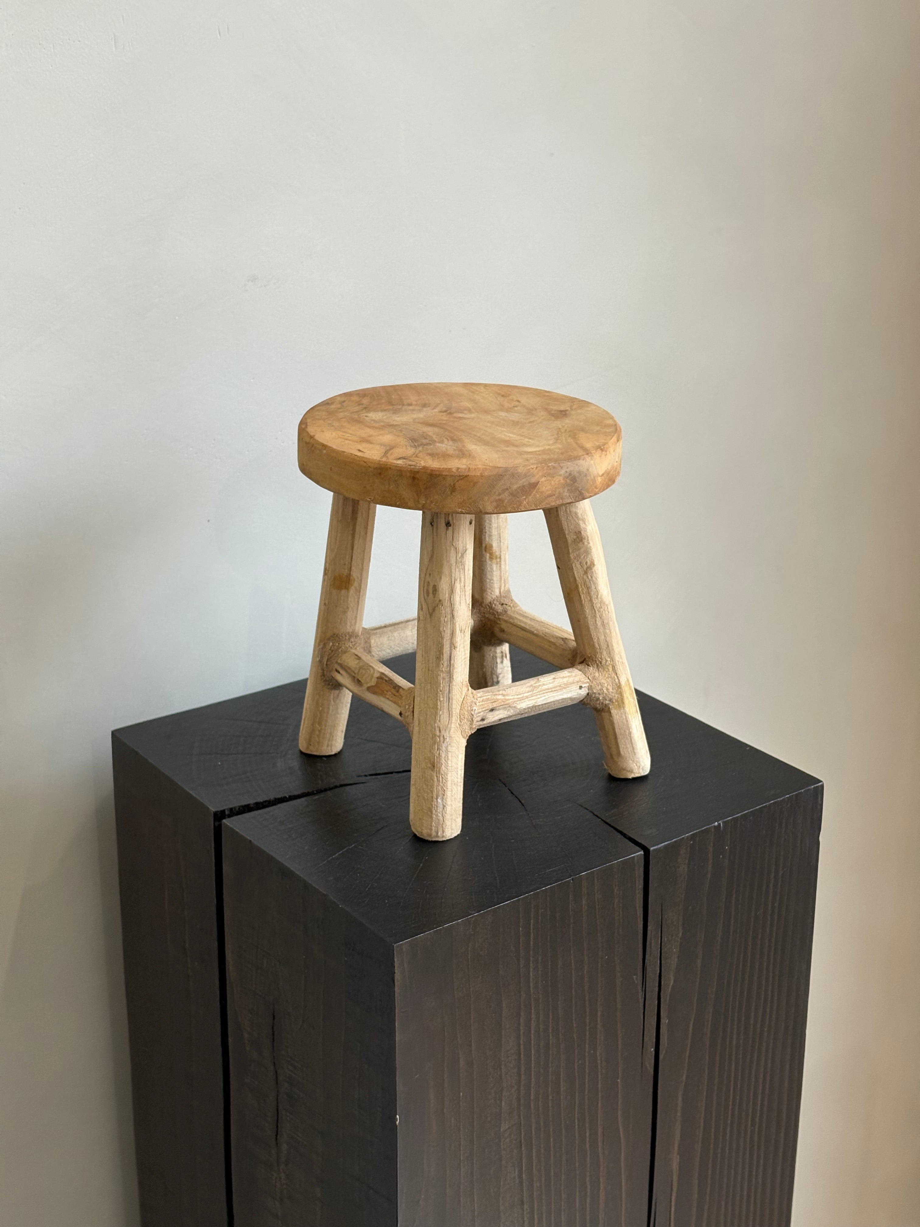 SMALL WOODEN STOOL