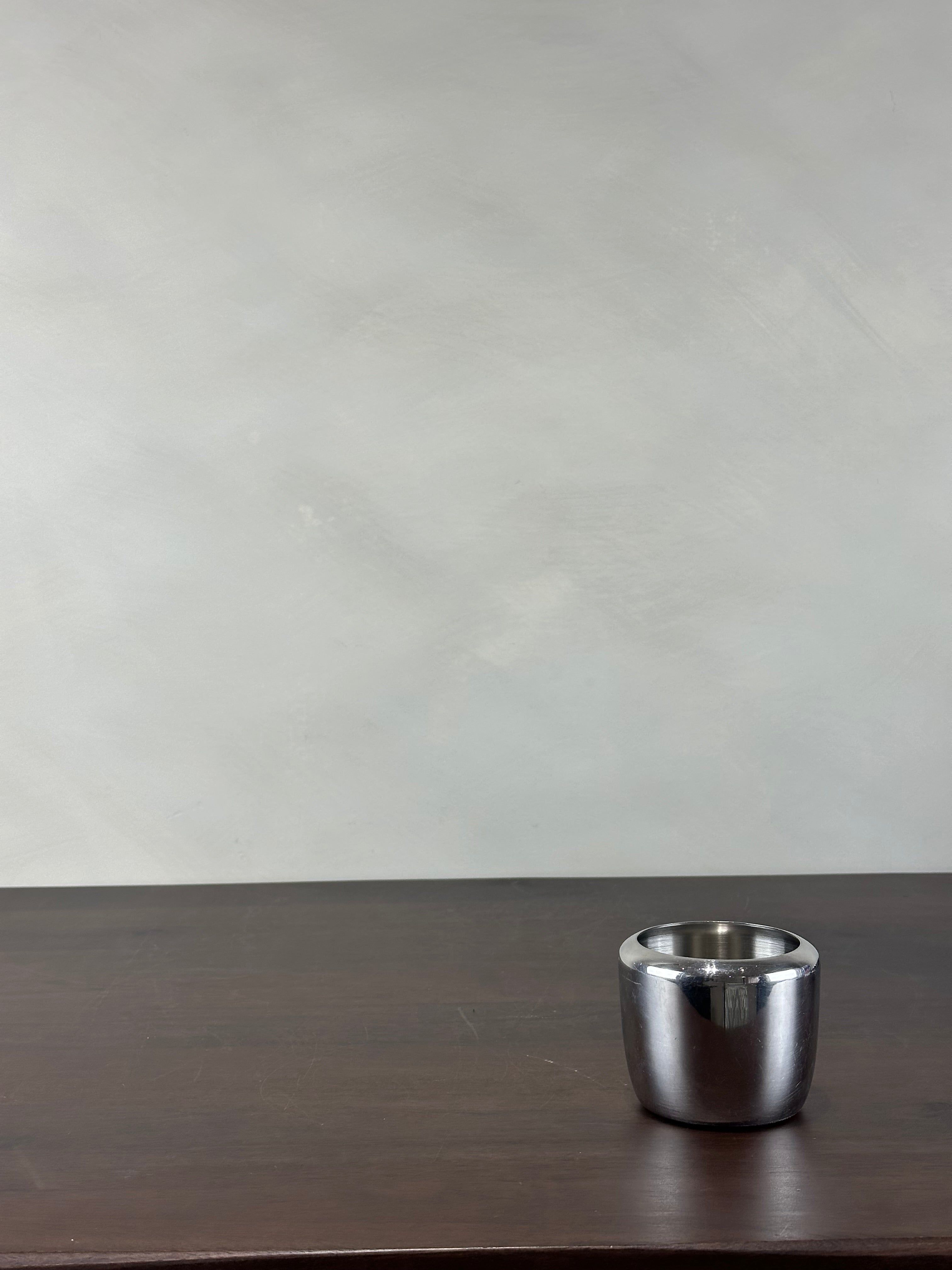 SMALL CHROME SERVING BOWL