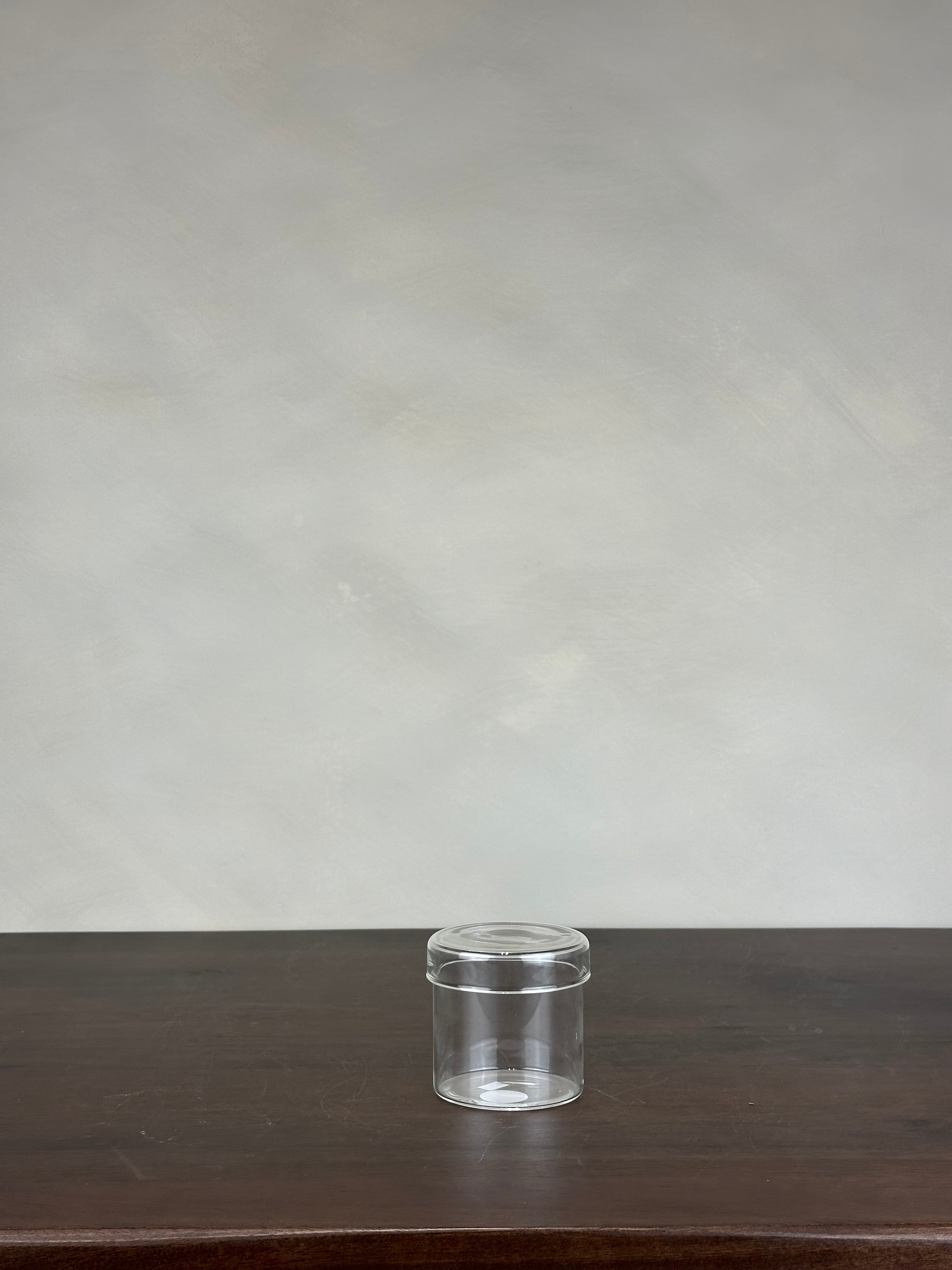 GLASS JAR WITH LID - SMALL