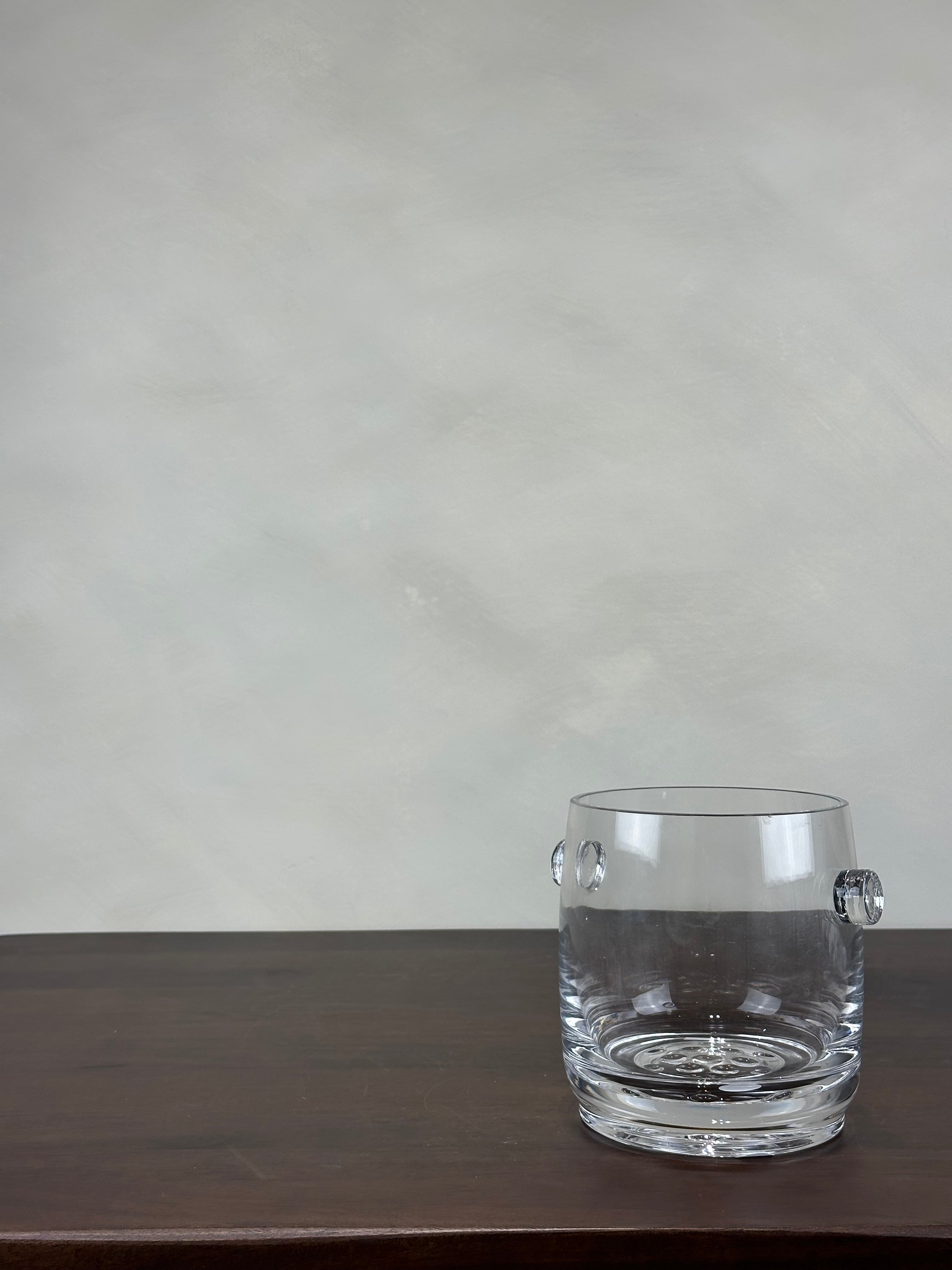 GLASS ICE BUCKET