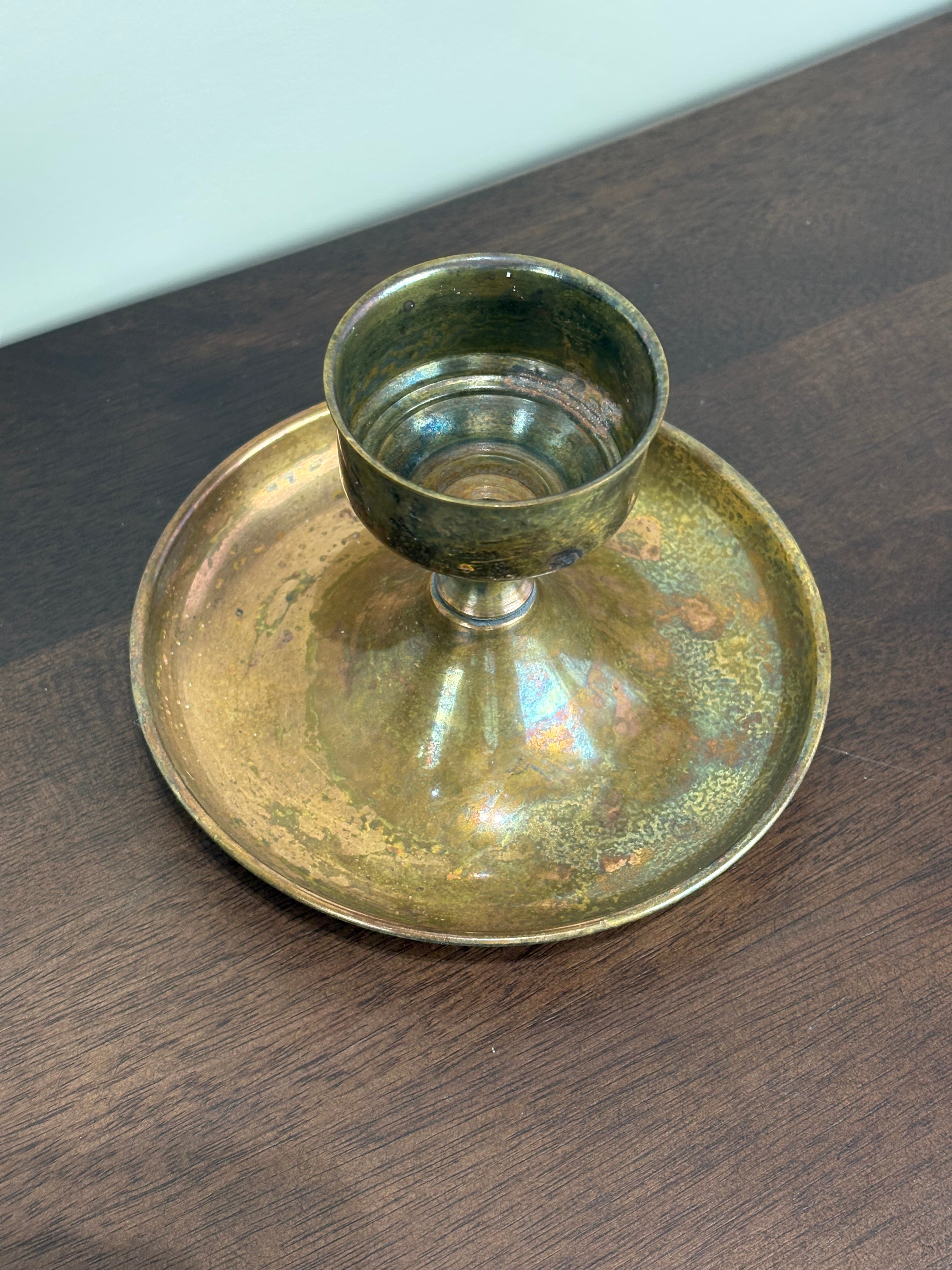 BRASS CANDLE STICK HOLDER