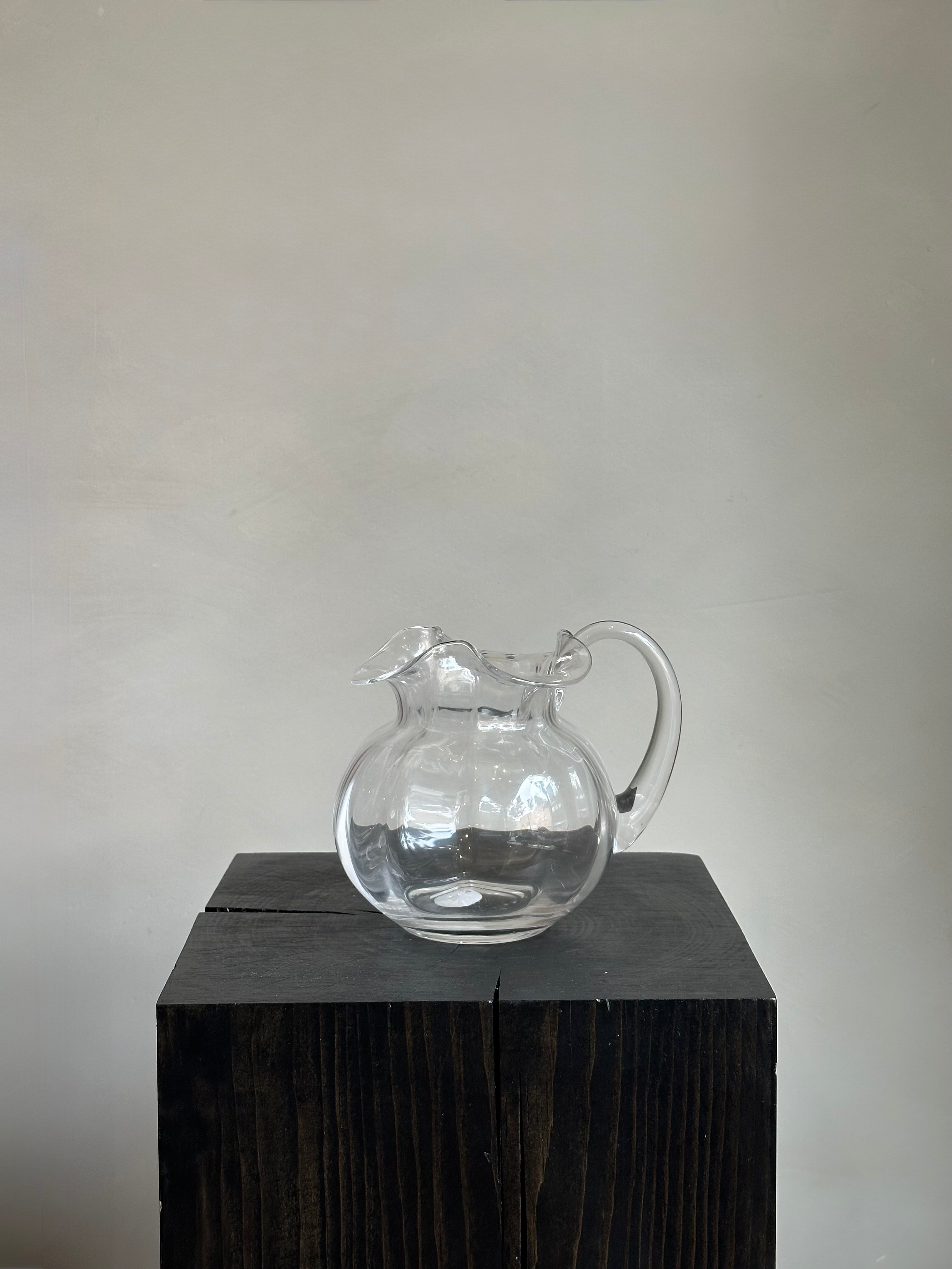 GLASS PITCHER