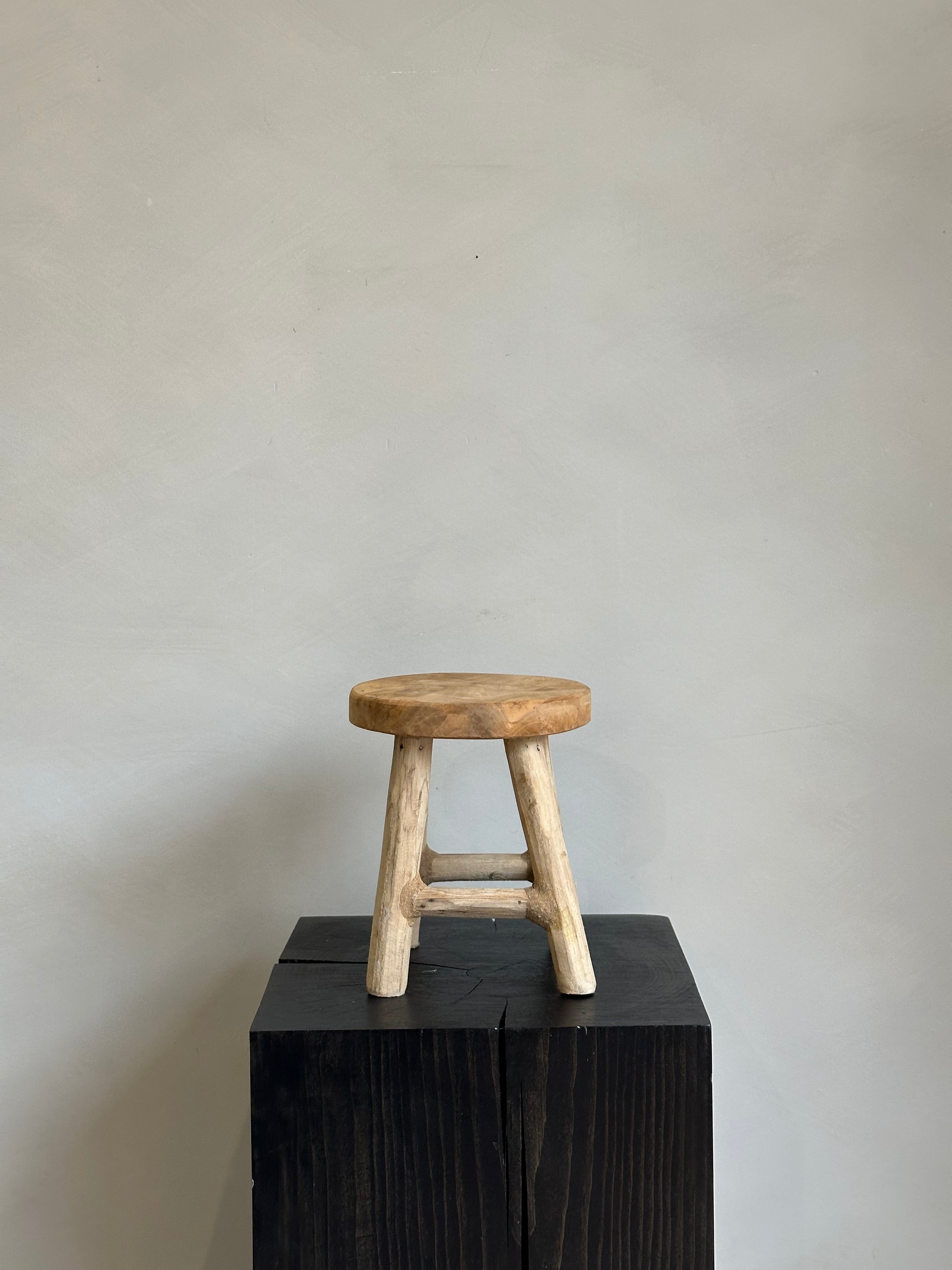 SMALL WOODEN STOOL