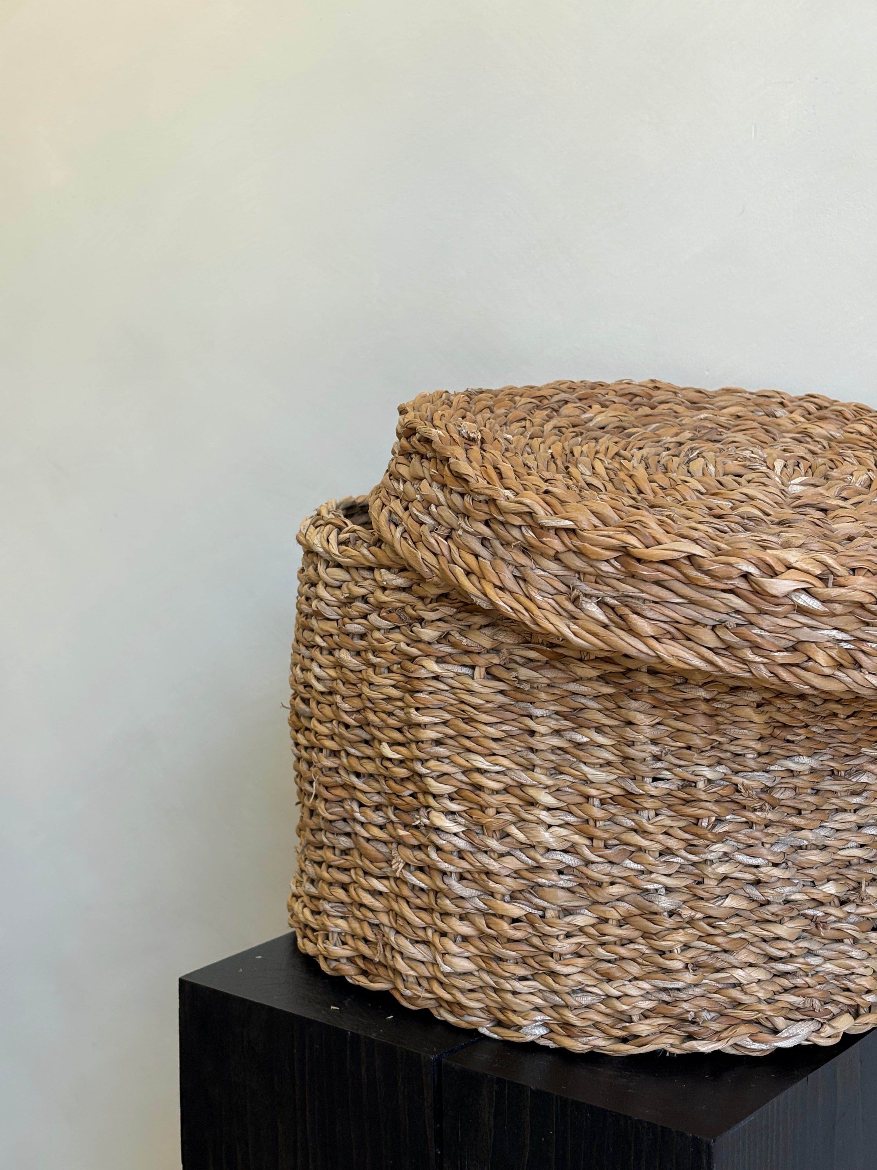 OLLIE ROUND BASKET