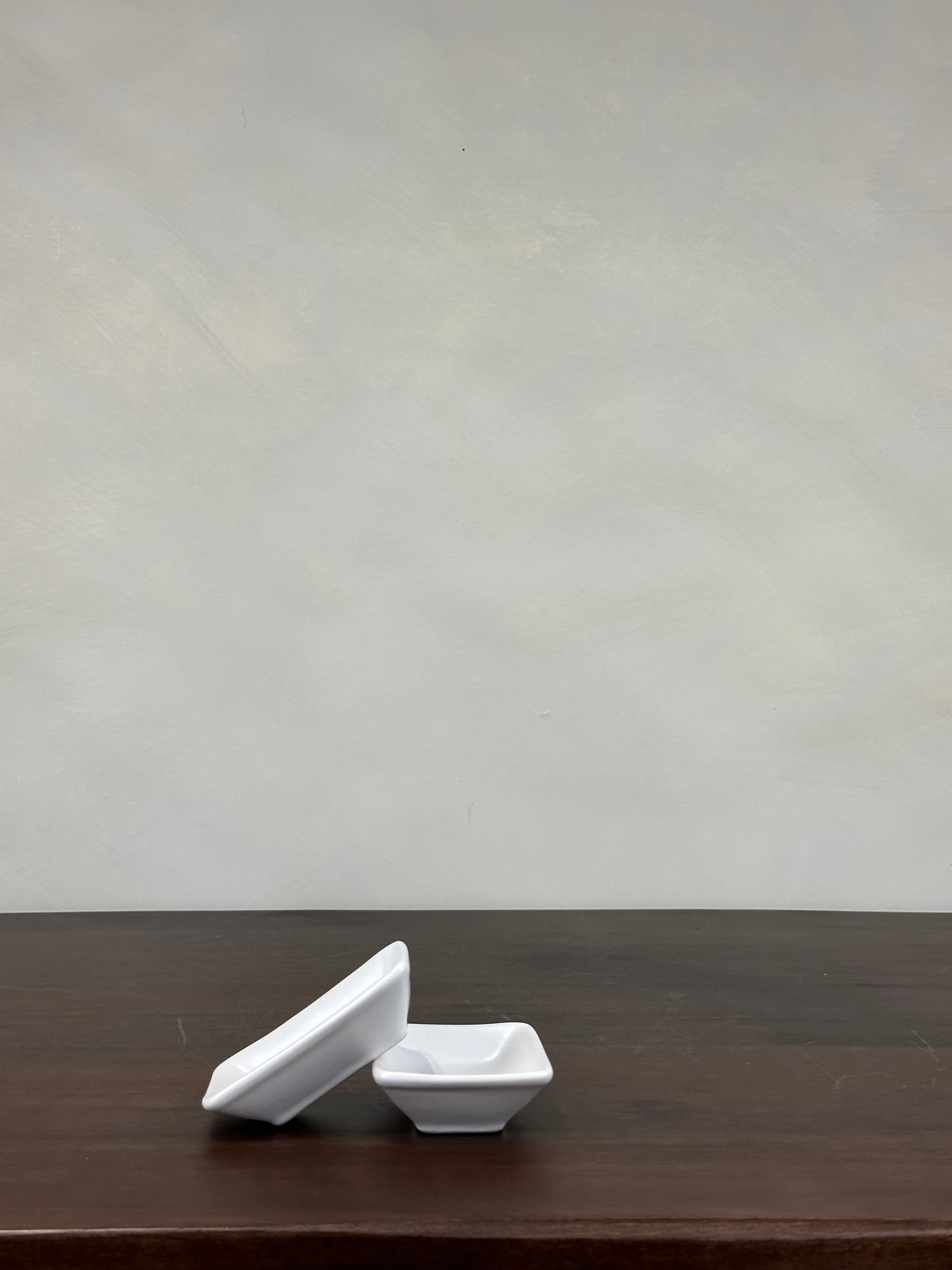 CERAMIC WHITE DISH