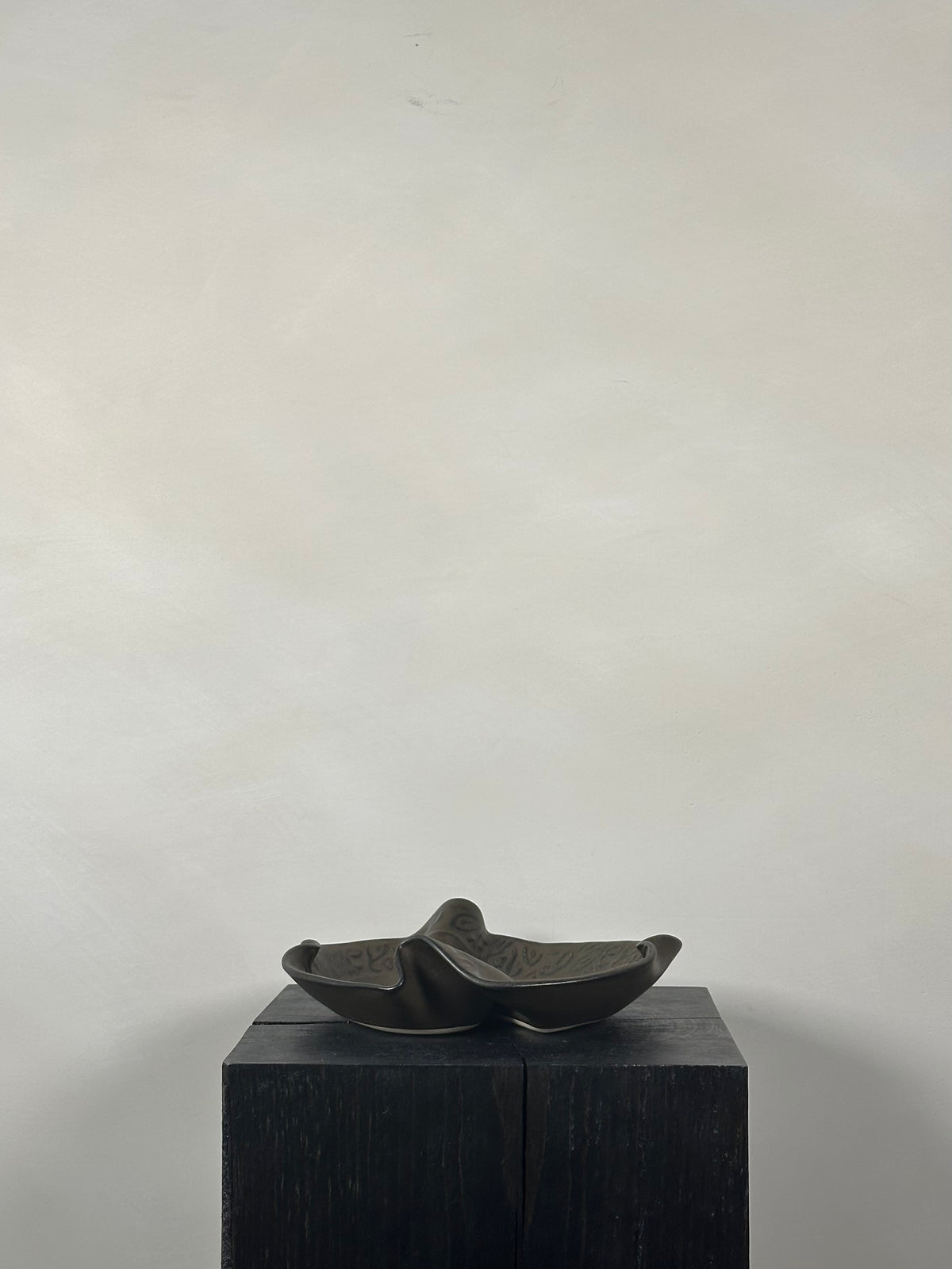 HANDCRAFTED DUAL SECTION BOWL