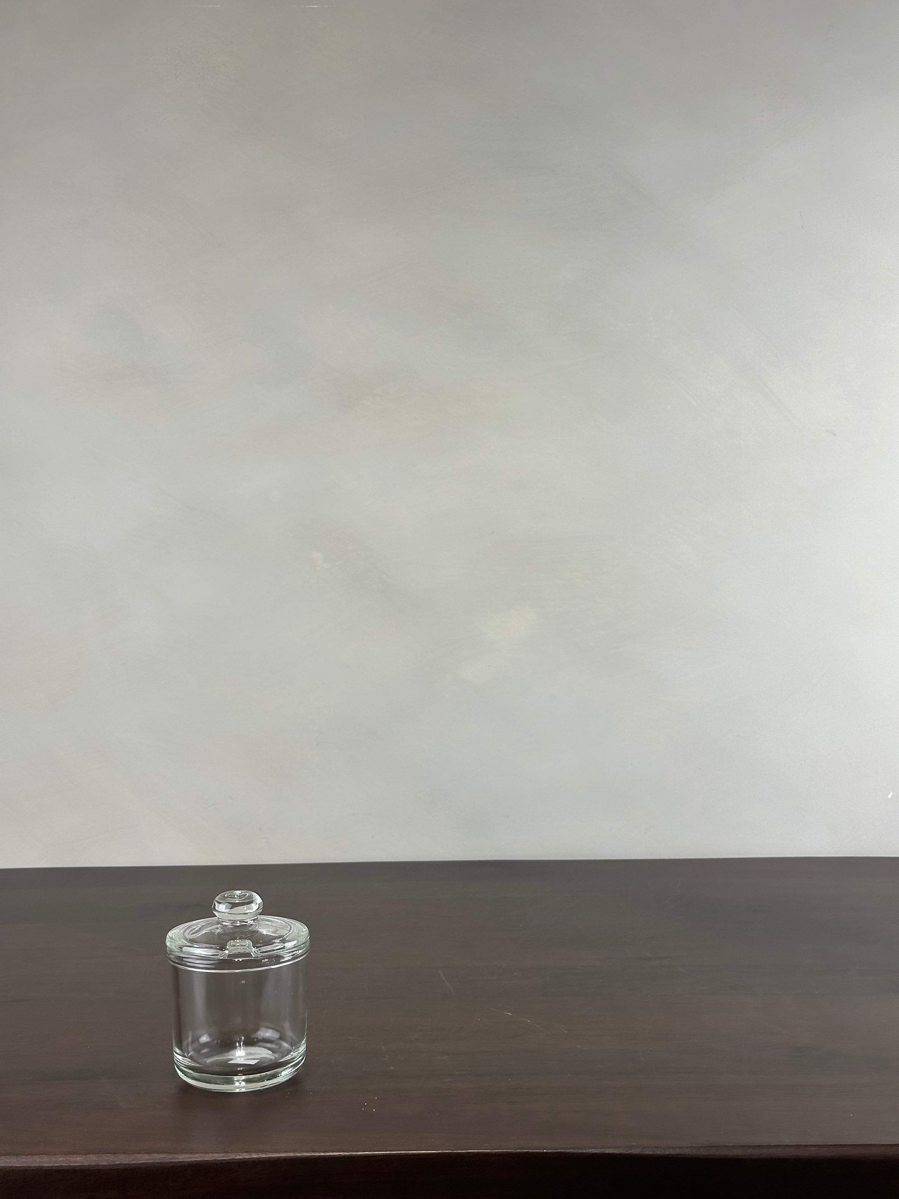 GLASS SUGAR DISH